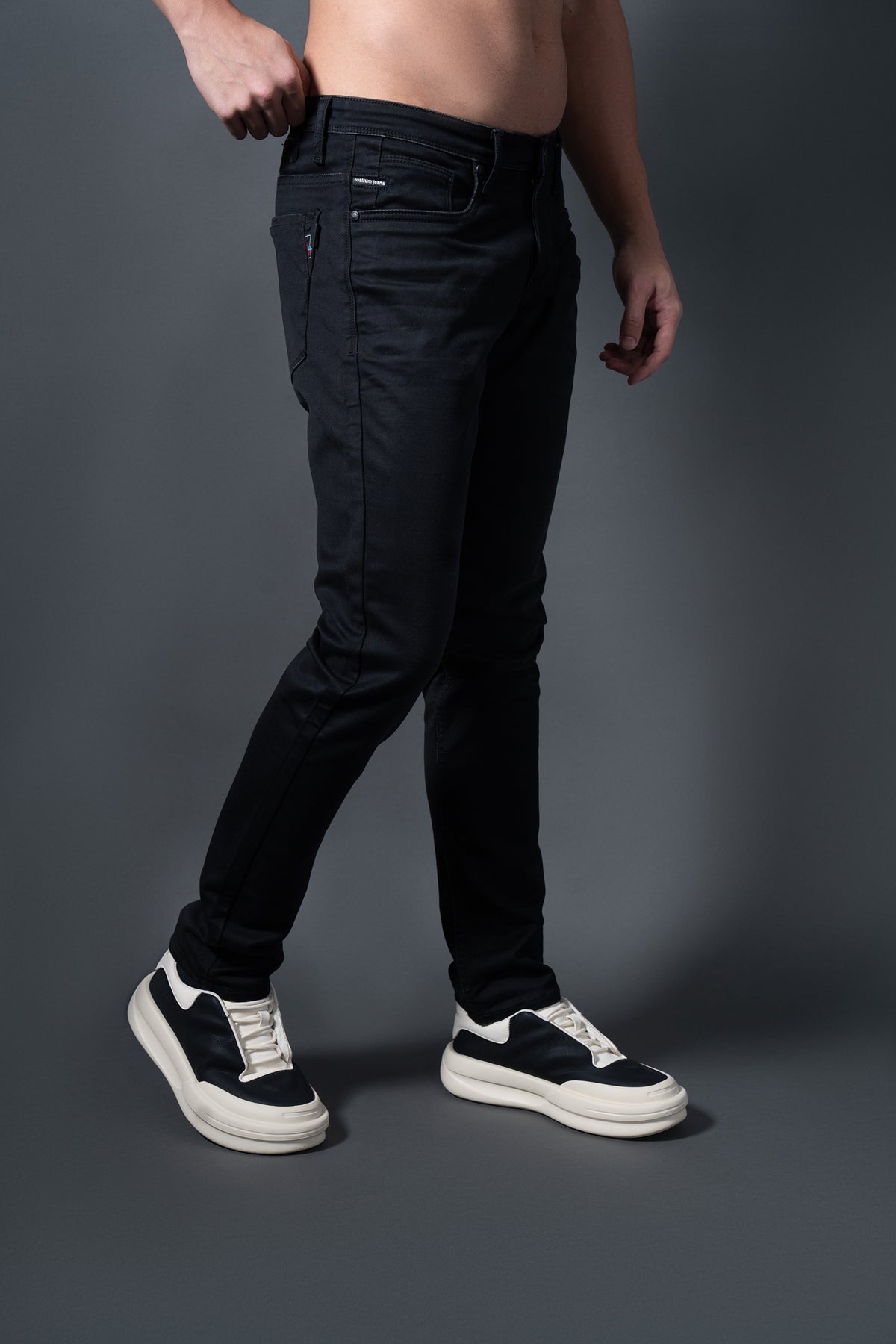 DORIO REGULAR FIT BLACK FOR MAN