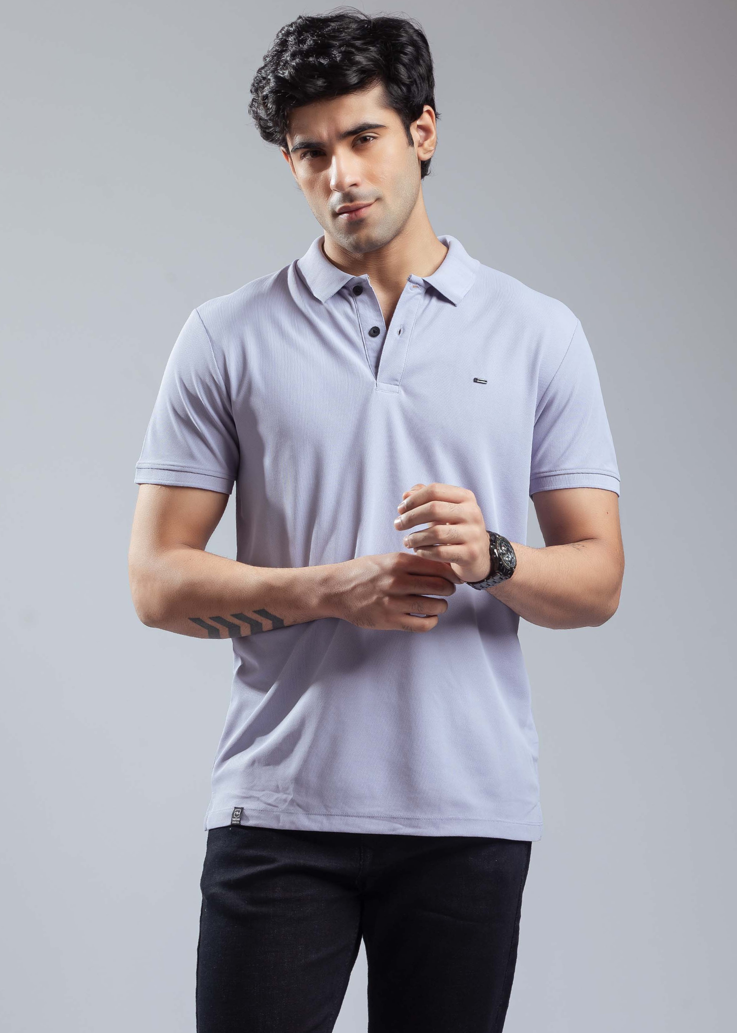 Cherry Half Sleeve Polo T-Shirt | Smart Casual Style