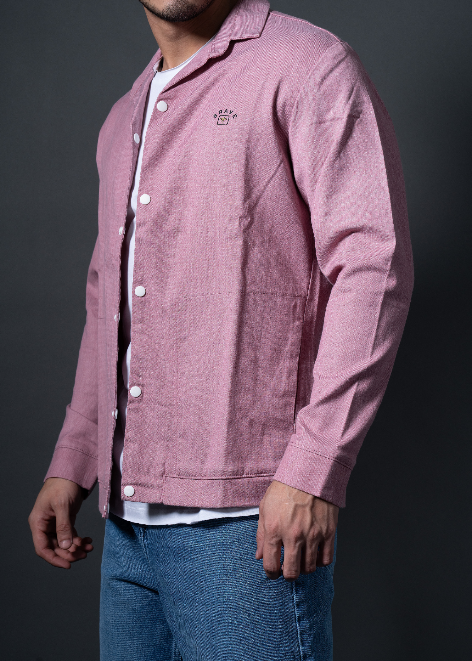 Peaking Cotton Jacket For Men