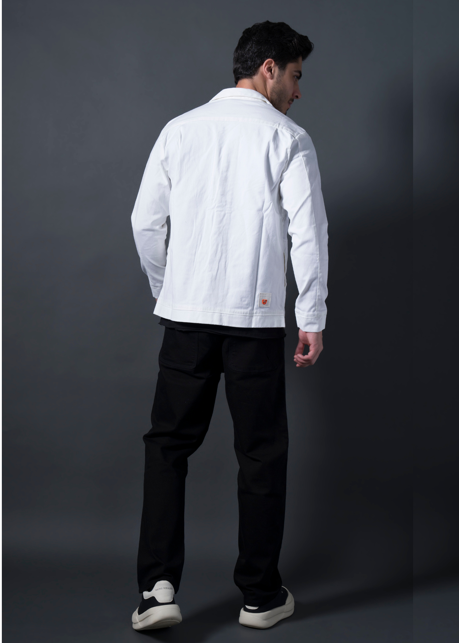 Peaking Cotton Jacket For Men