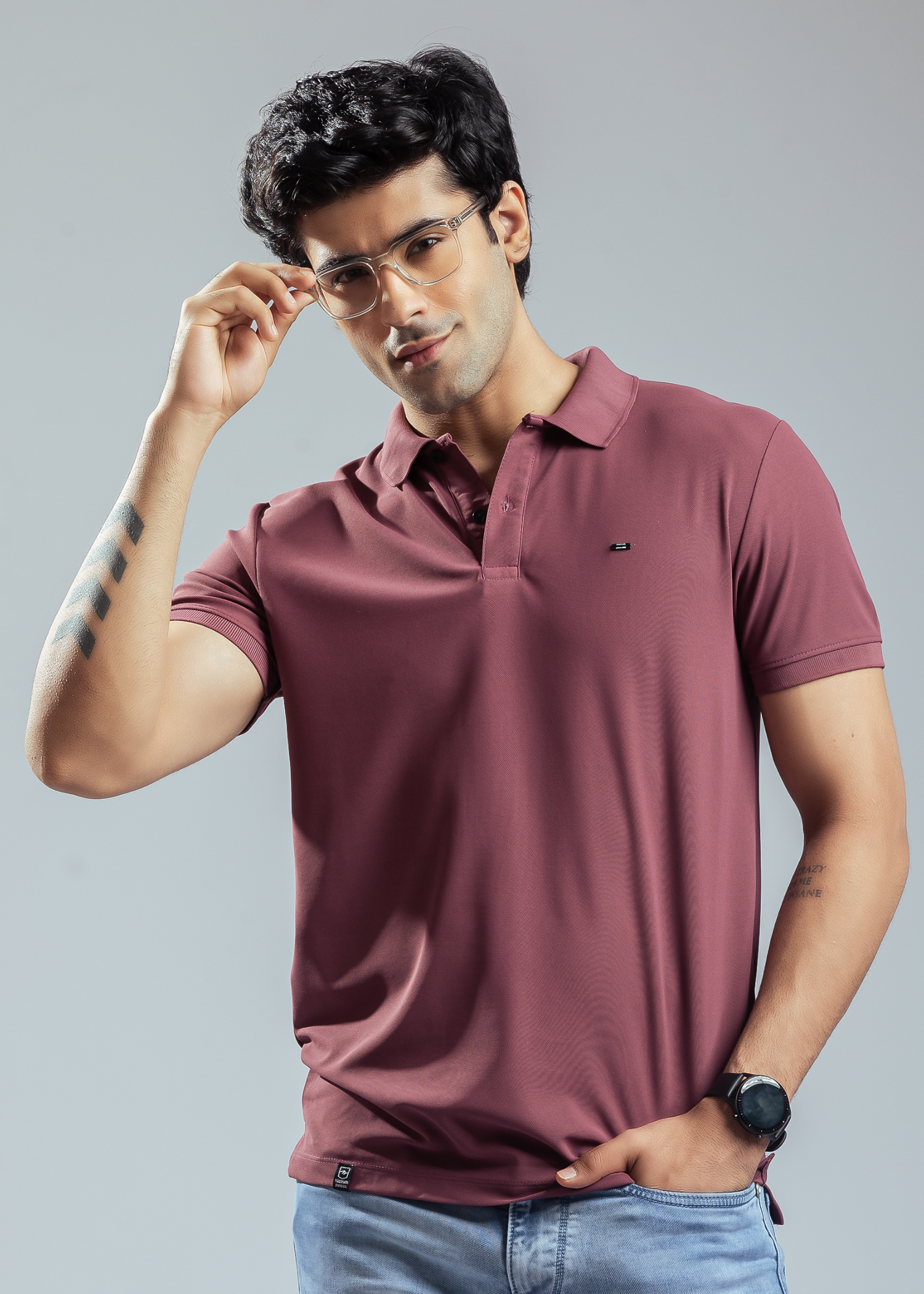 Cherry Half Sleeve Polo T-Shirt | Smart Casual Style
