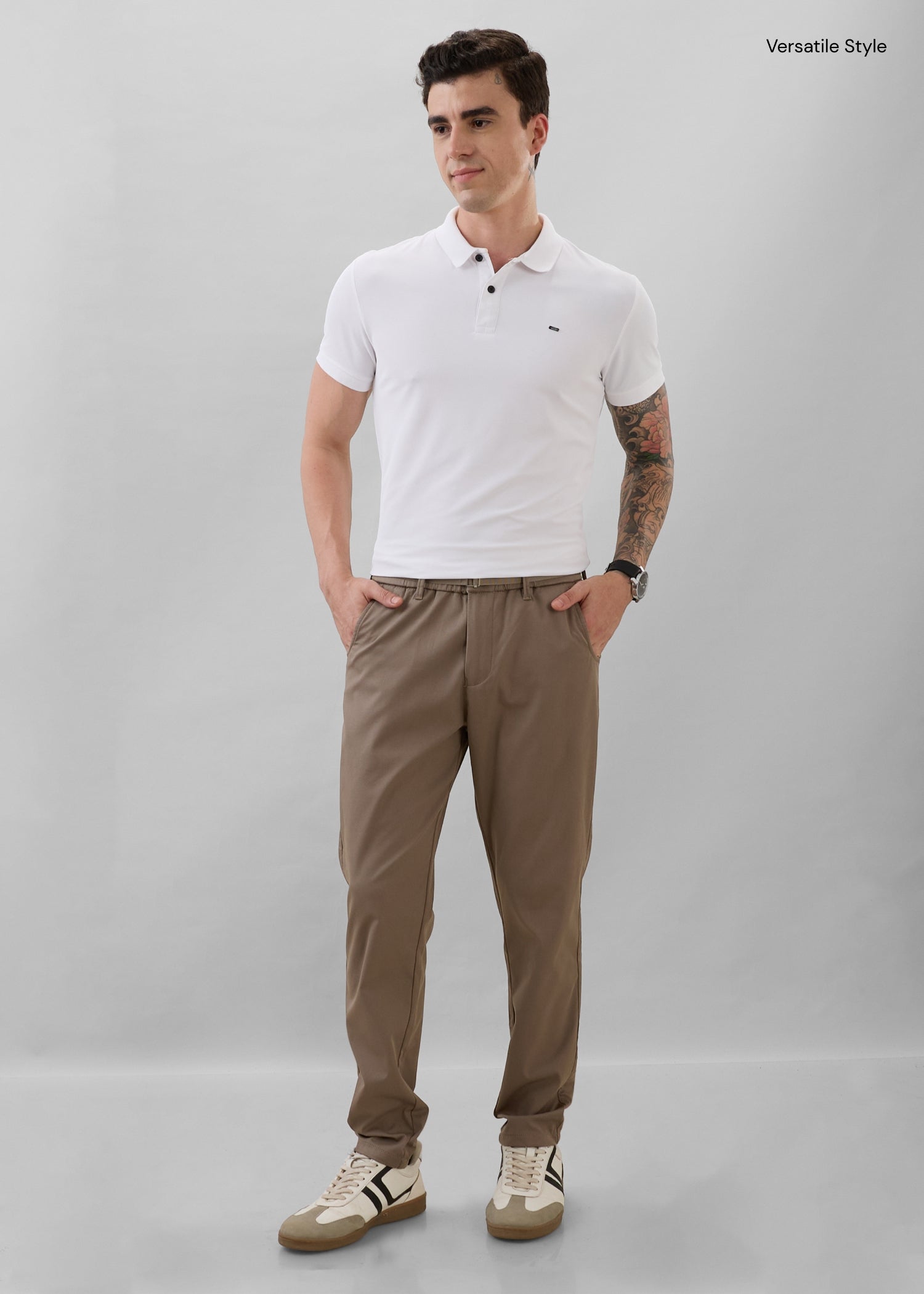 Morget Relaxed Fit Trouser: Mouse
