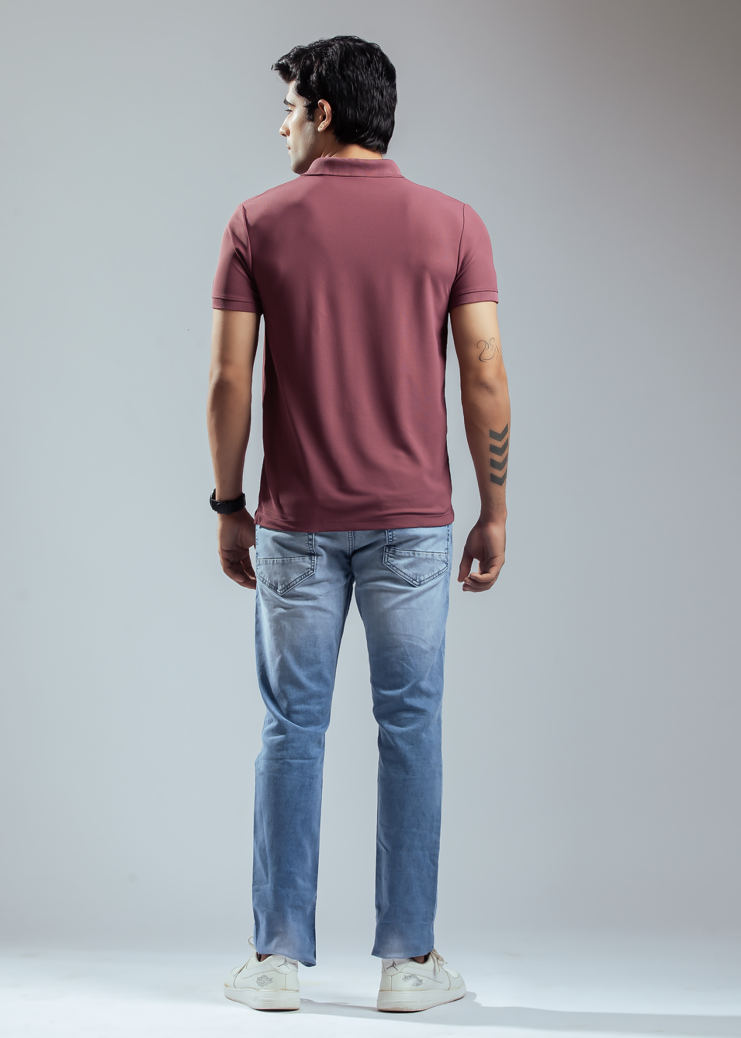 Cherry Half Sleeve Polo T-Shirt | Smart Casual Style