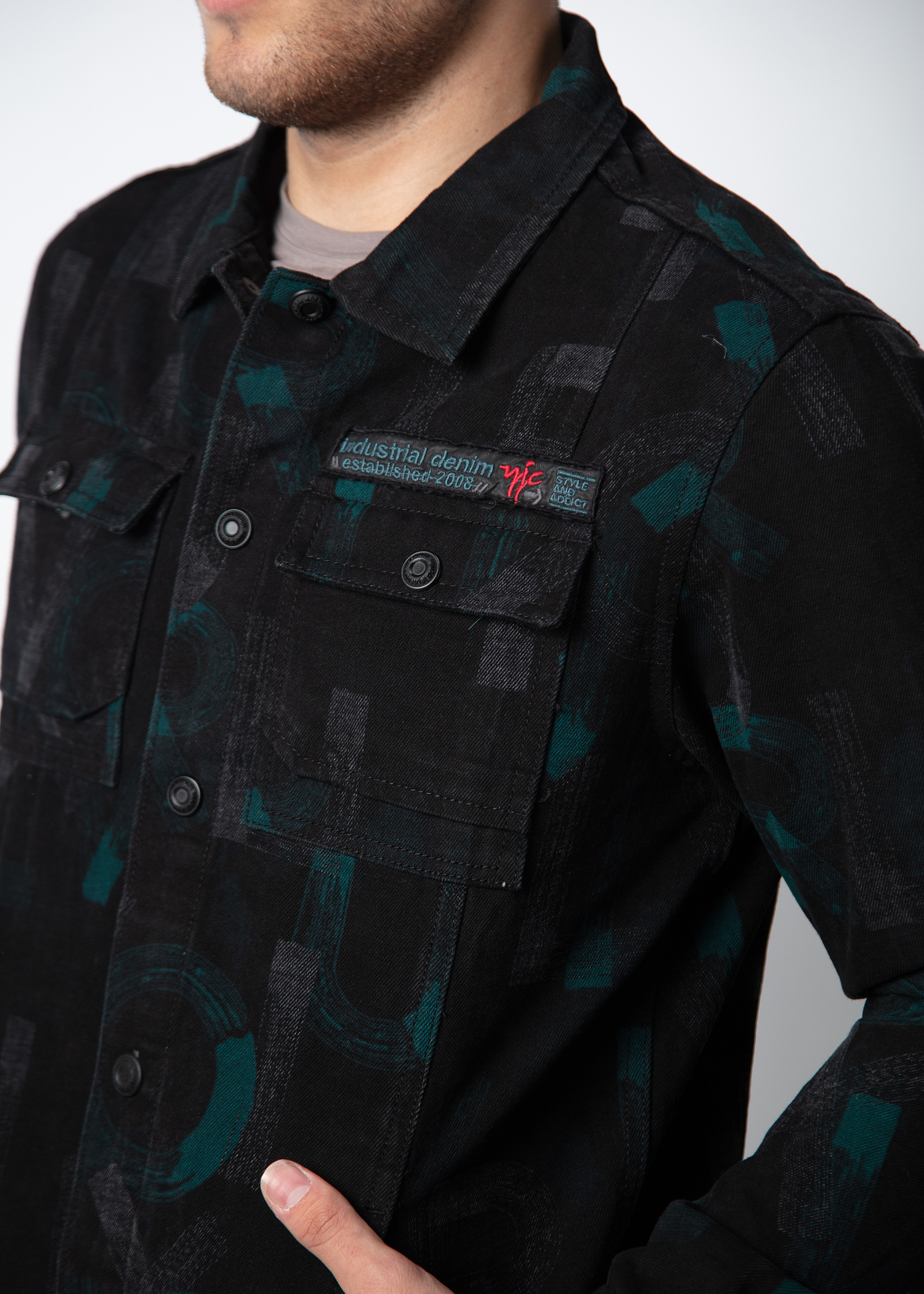Atomic Denim Jacket For Men Nostrum