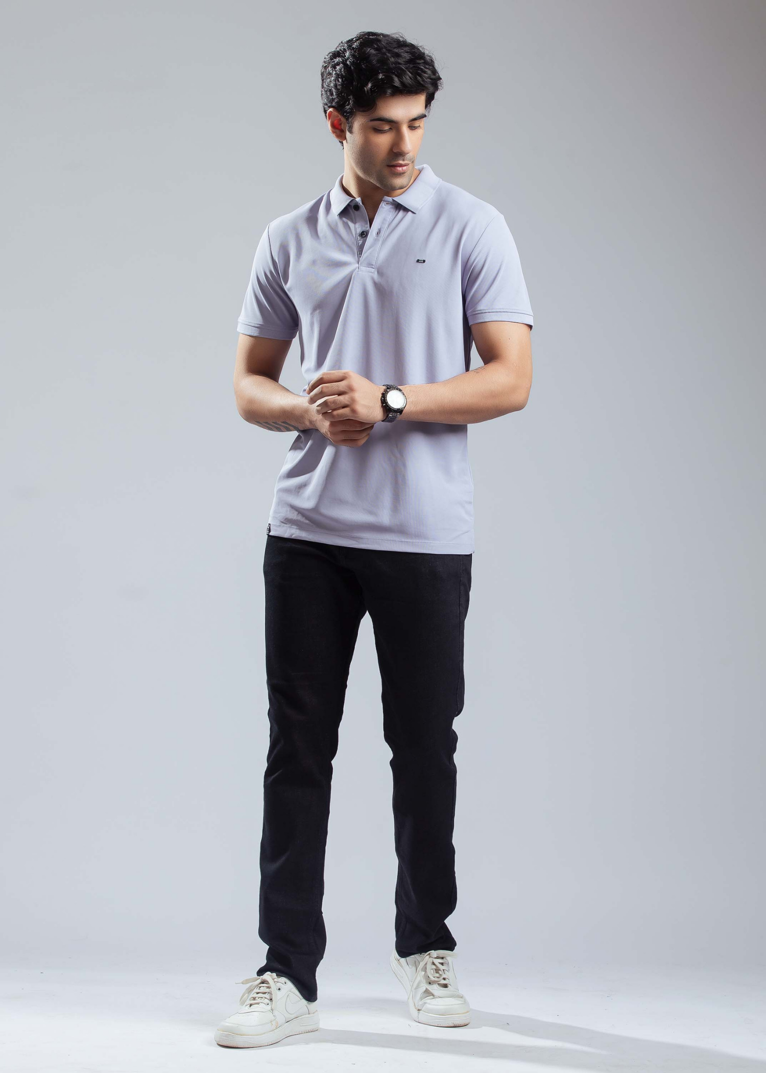 Cherry Half Sleeve Polo T-Shirt | Smart Casual Style