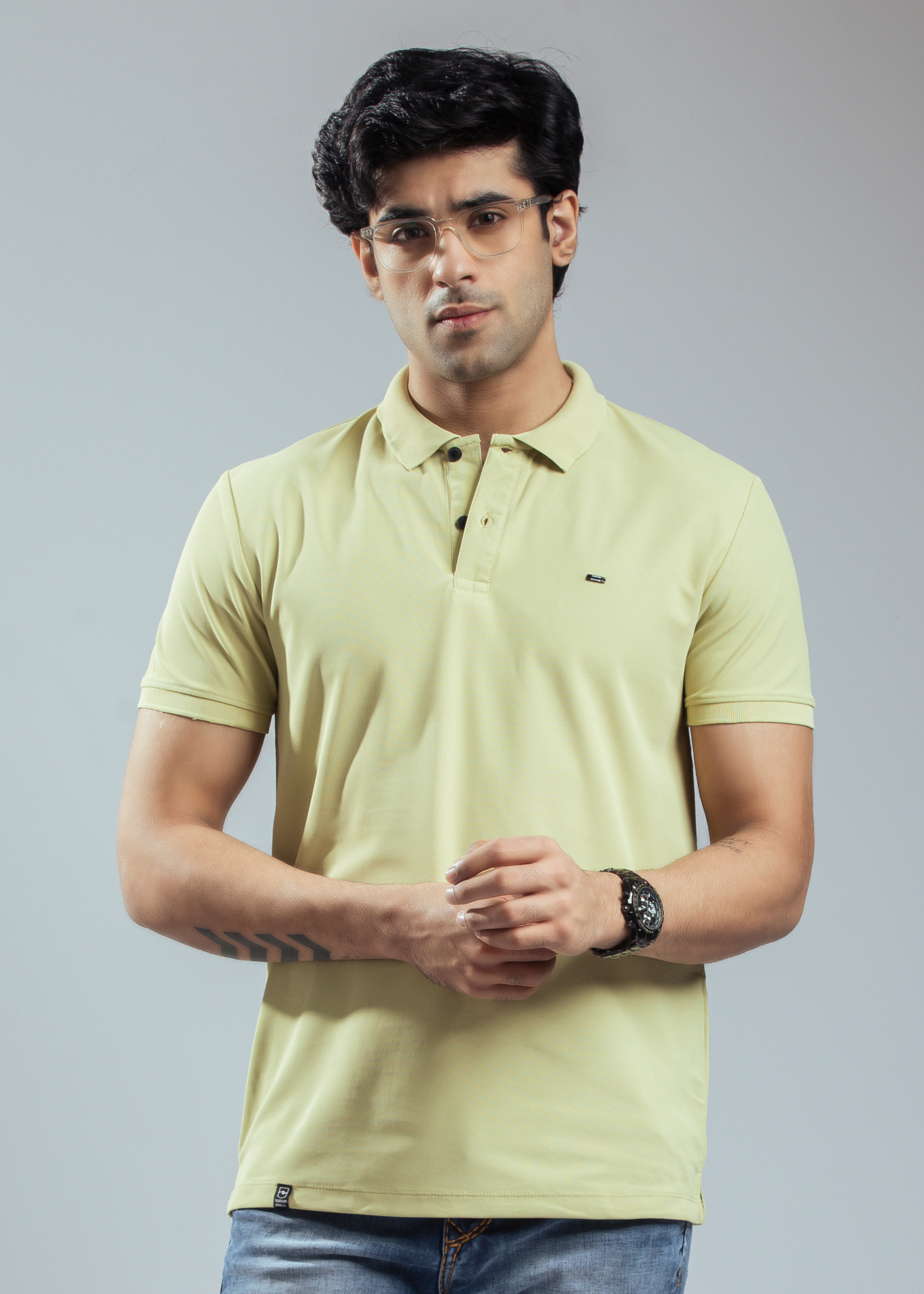 Cherry Half Sleeve Polo T-Shirt | Smart Casual Style