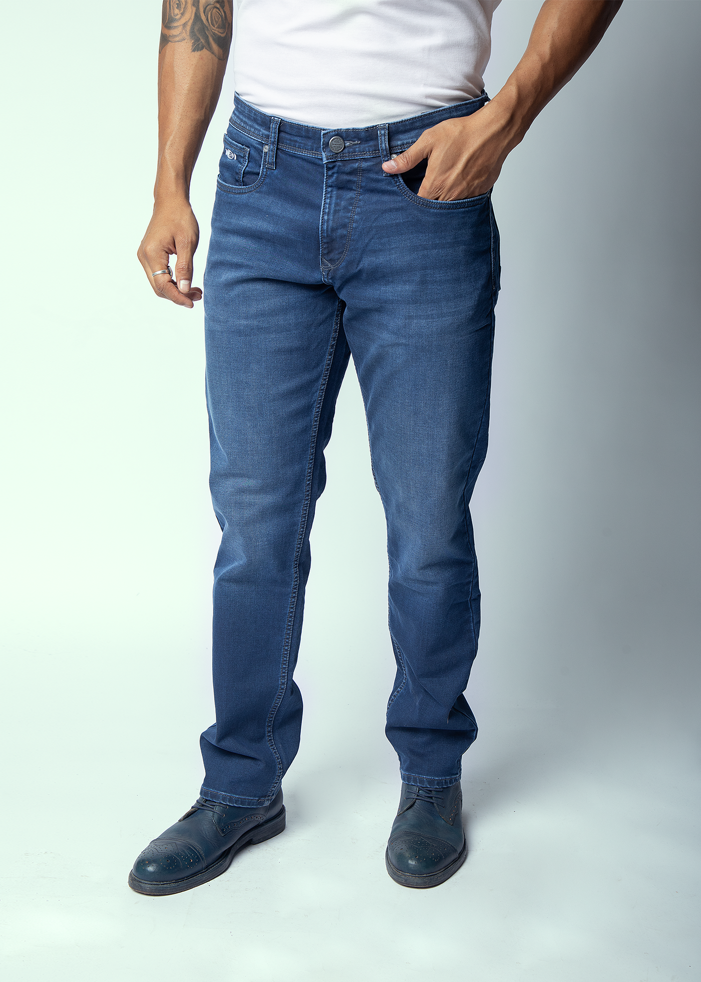 Frikto Straight Fit Jeans For Men Nostrum Fashion
