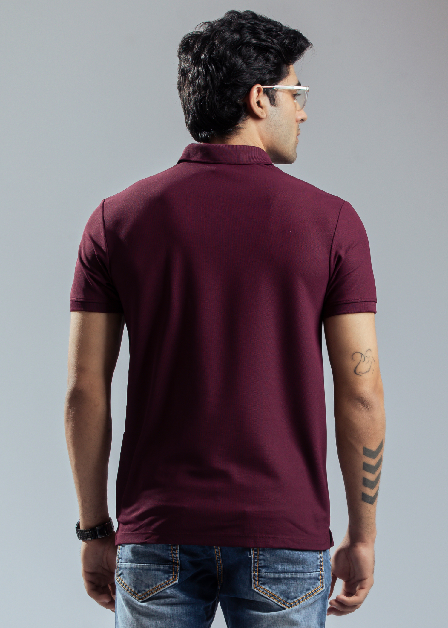 Cherry Half Sleeve Polo T-Shirt | Smart Casual Style