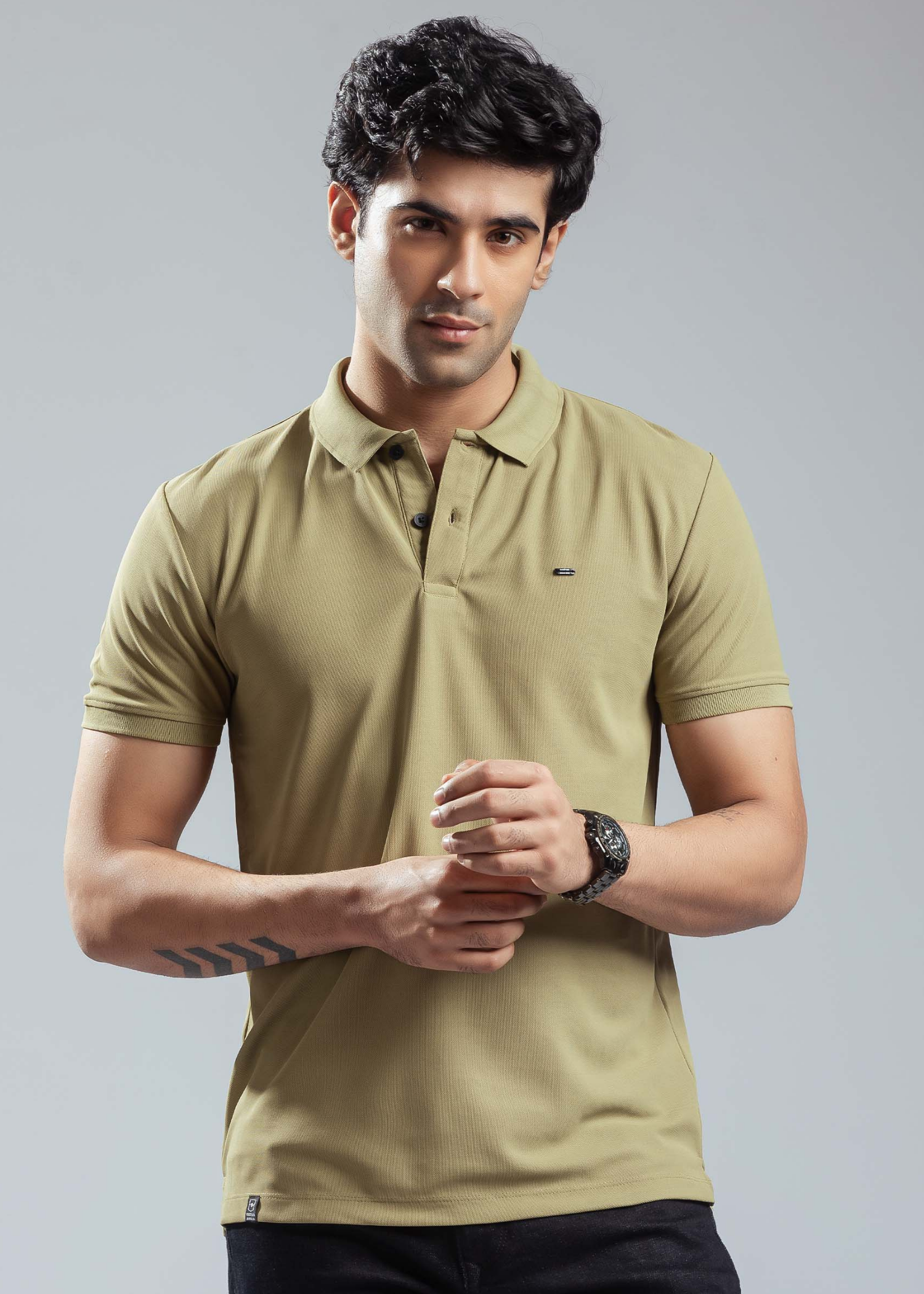 Cherry Half Sleeve Polo T-Shirt | Smart Casual Style