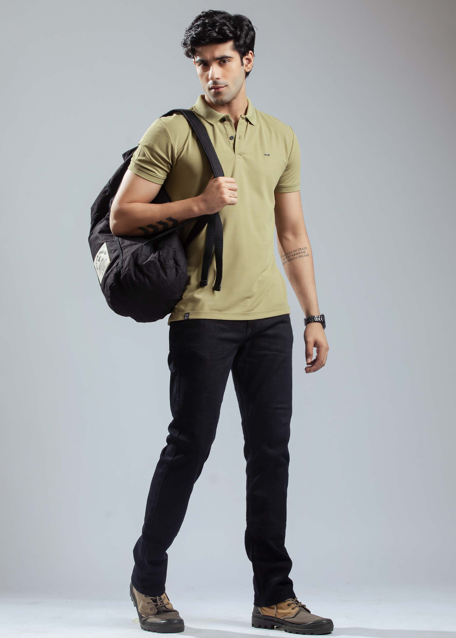 Cherry Half Sleeve Polo T-Shirt | Smart Casual Style
