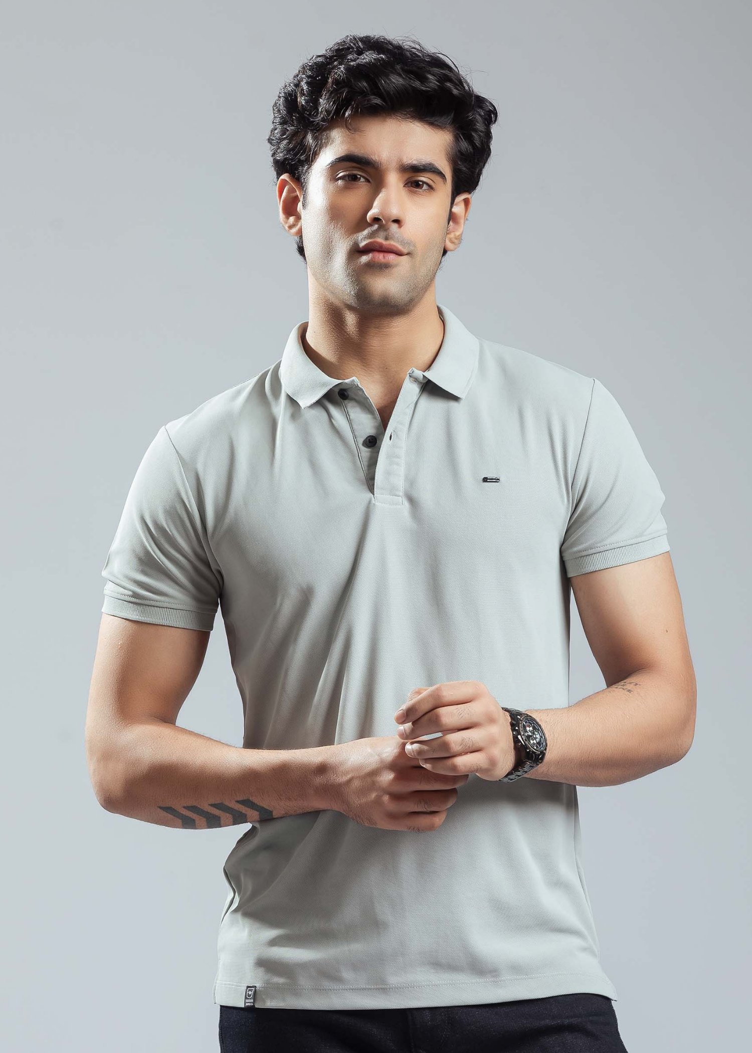 Cherry Half Sleeve Polo T-Shirt | Smart Casual Style