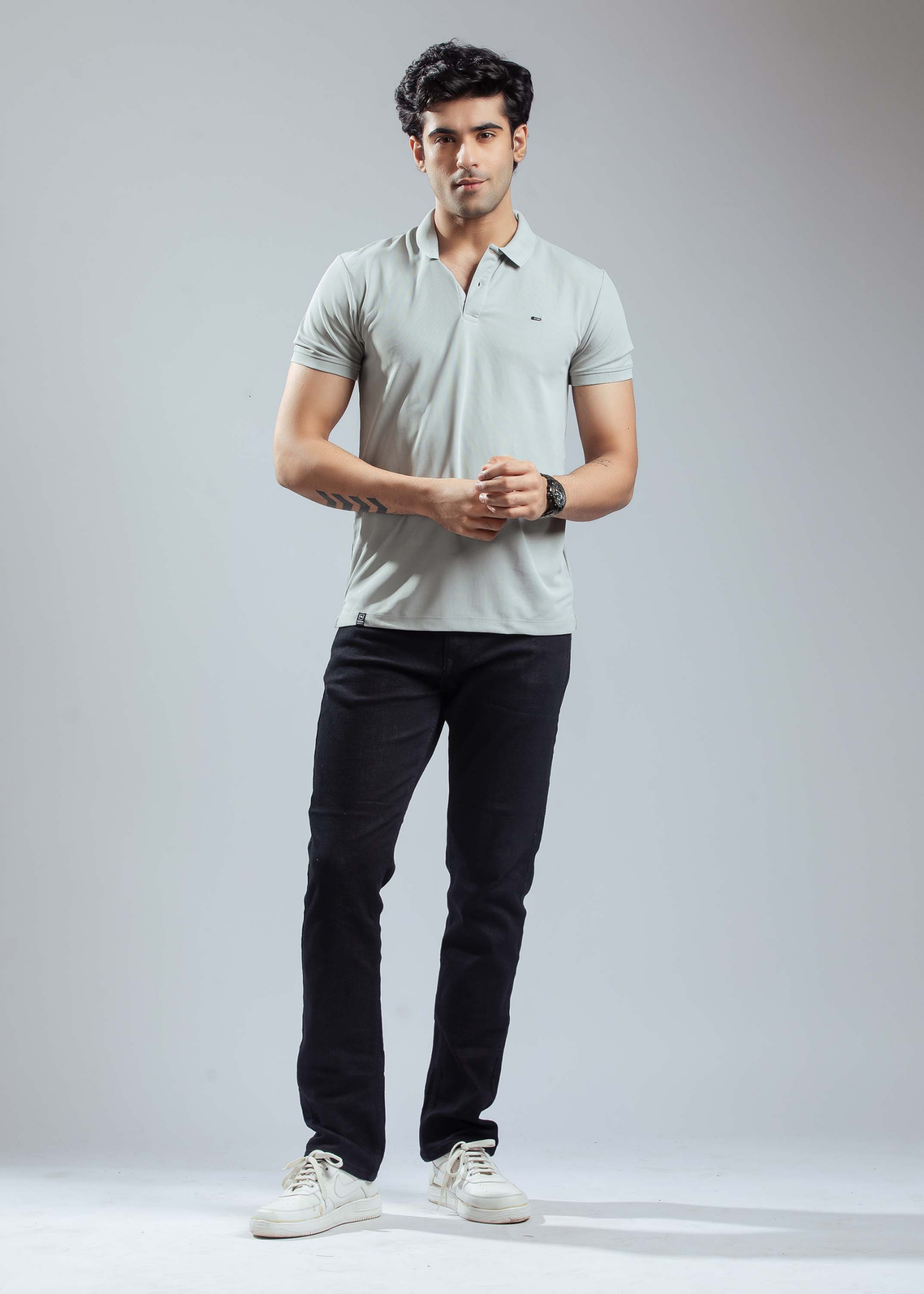 Cherry Half Sleeve Polo T-Shirt | Smart Casual Style