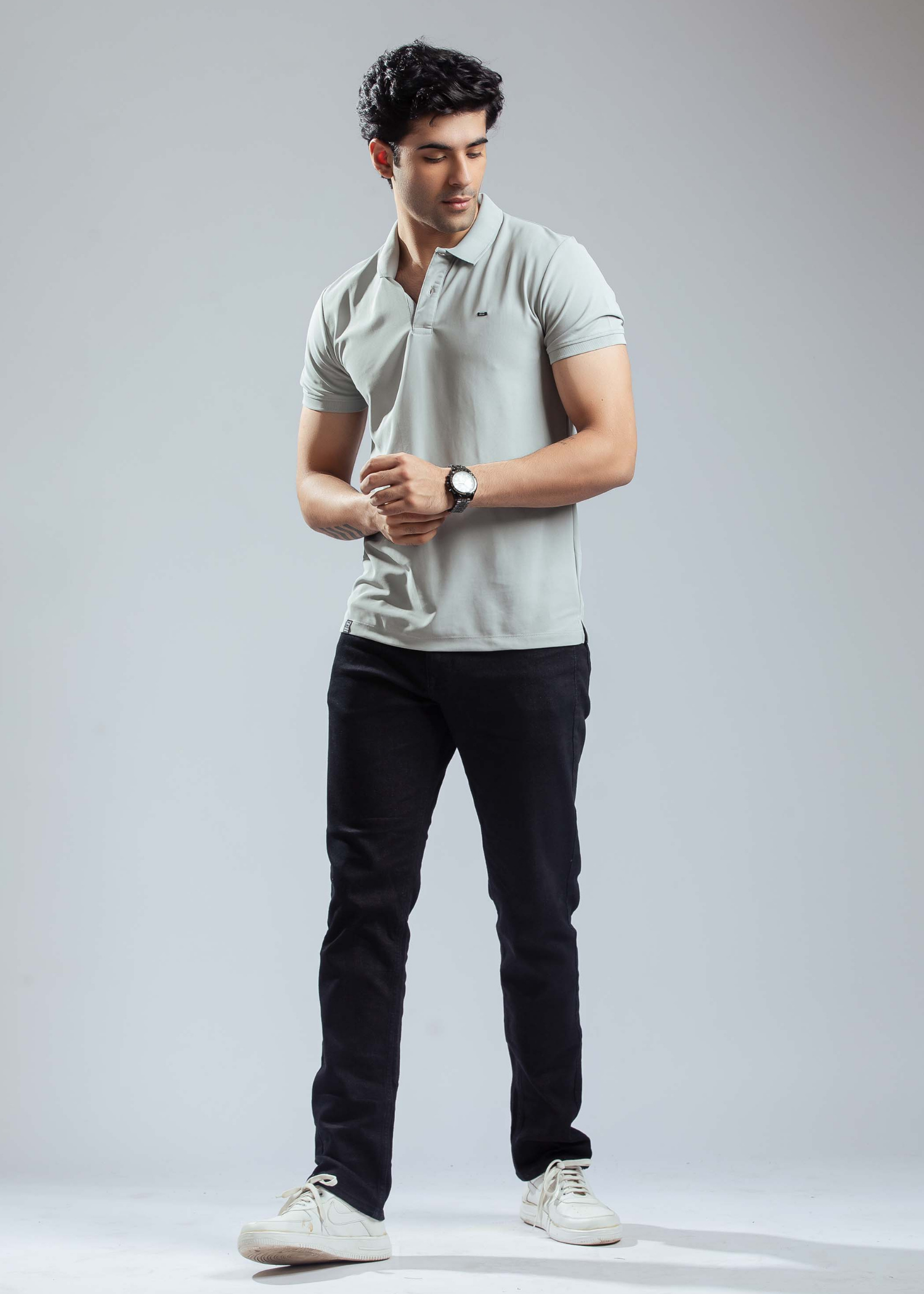 Cherry Half Sleeve Polo T-Shirt | Smart Casual Style