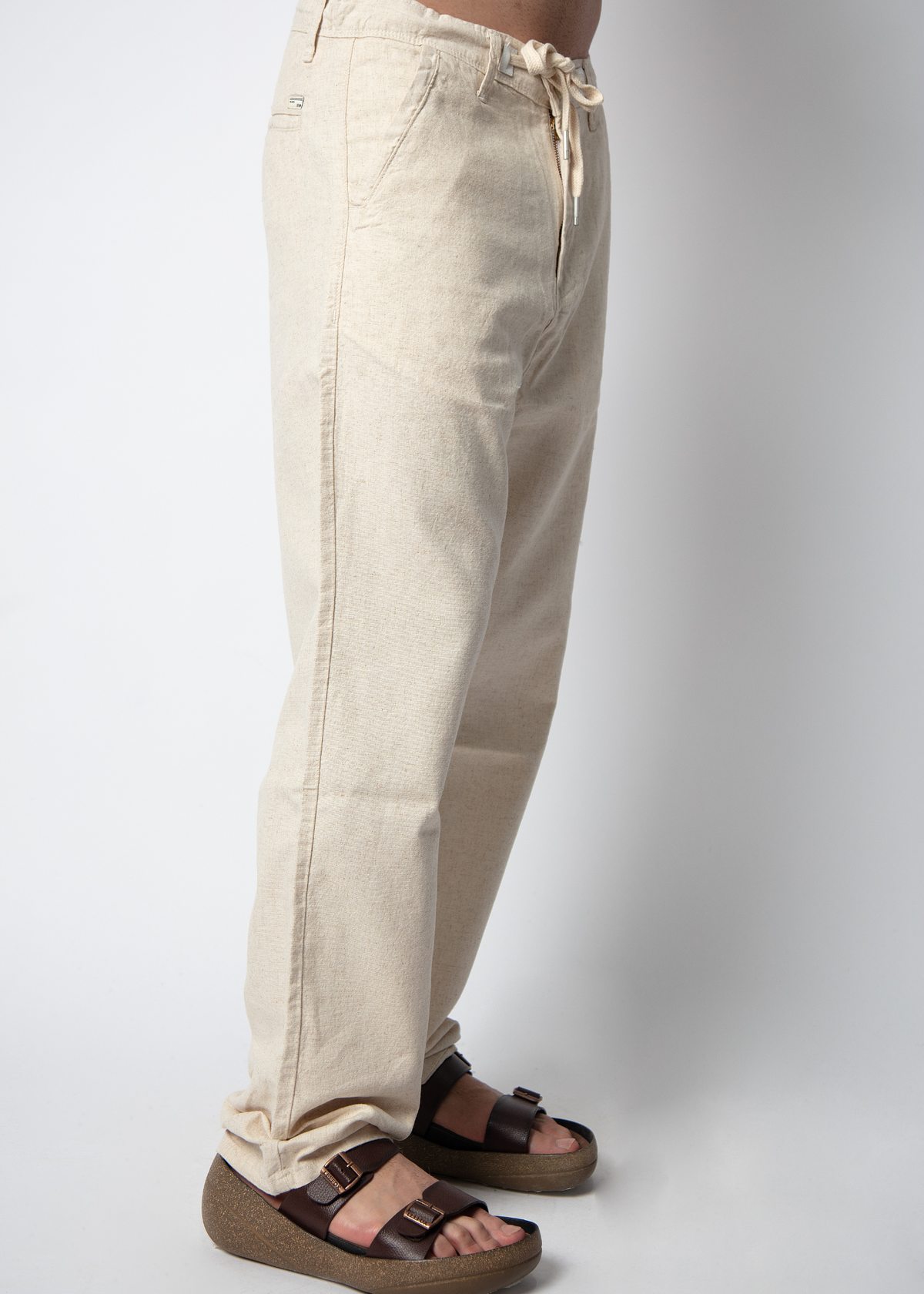 PATRICK-A Slim Fit Cotton Lower For Men Nostrum