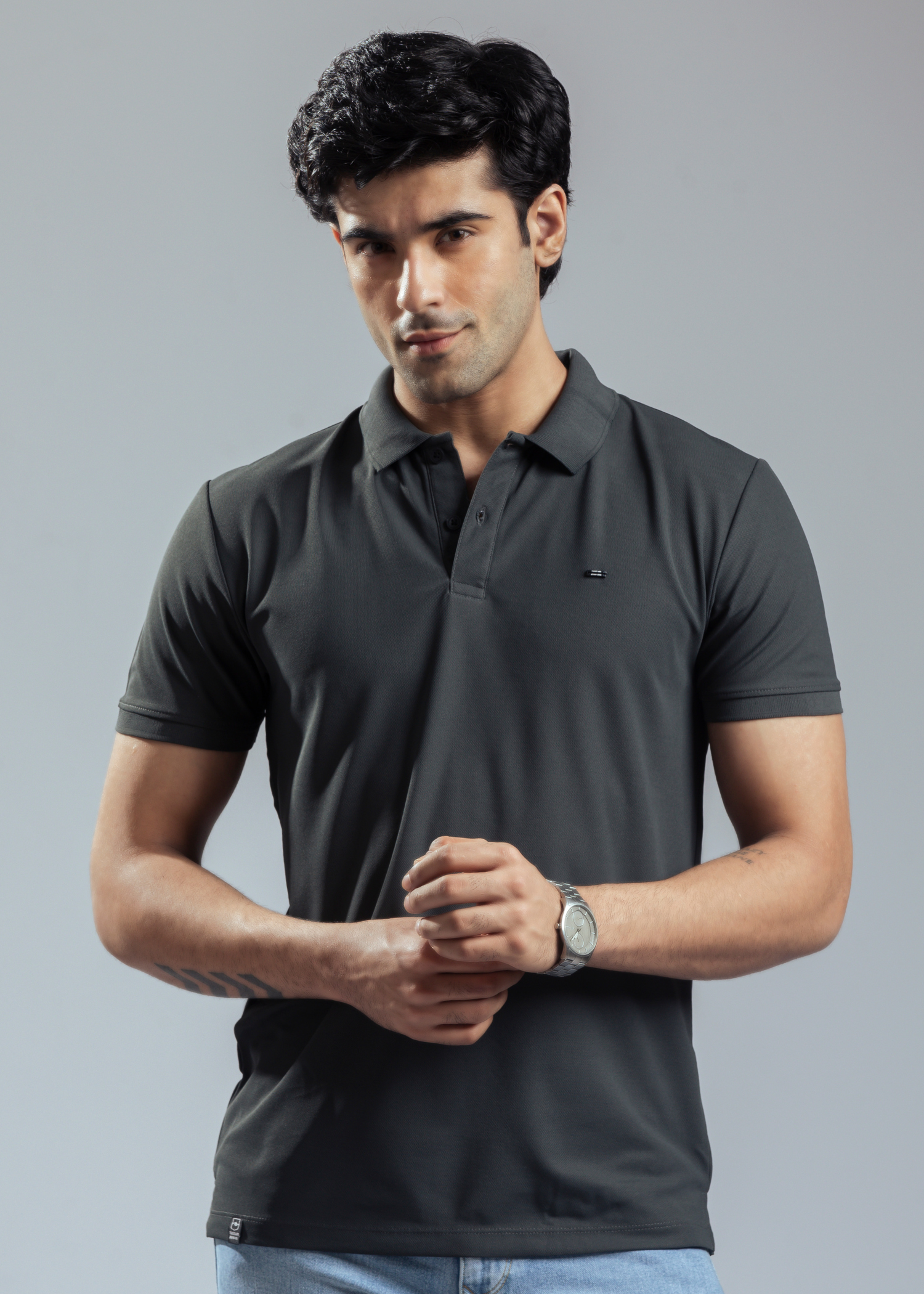 Cherry Half Sleeve Polo T-Shirt | Smart Casual Style
