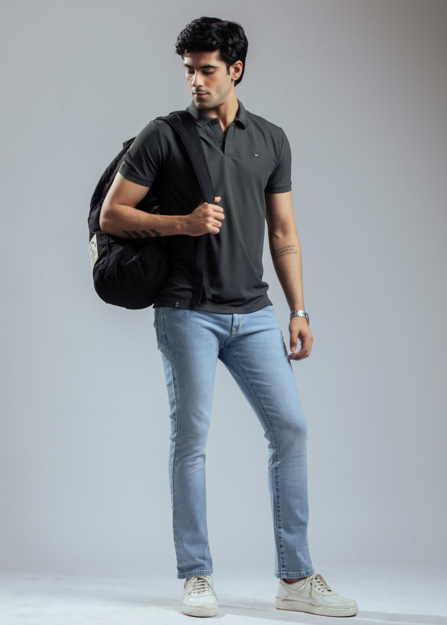 Cherry Half Sleeve Polo T-Shirt | Smart Casual Style