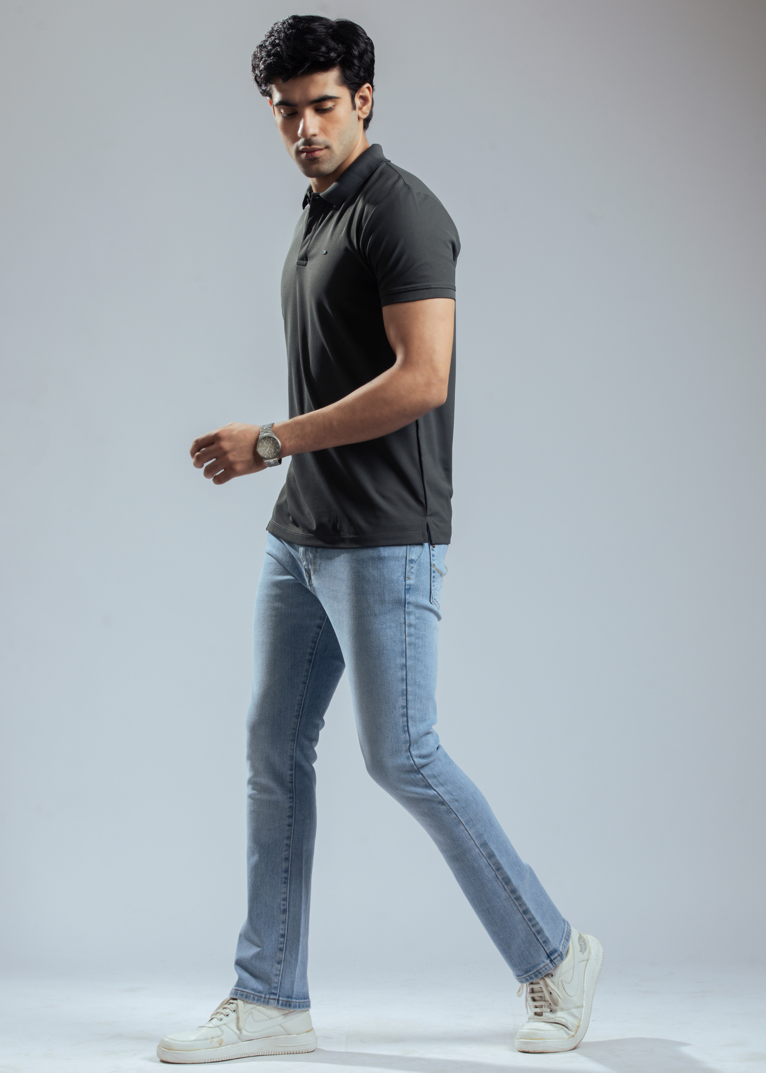 Cherry Half Sleeve Polo T-Shirt | Smart Casual Style