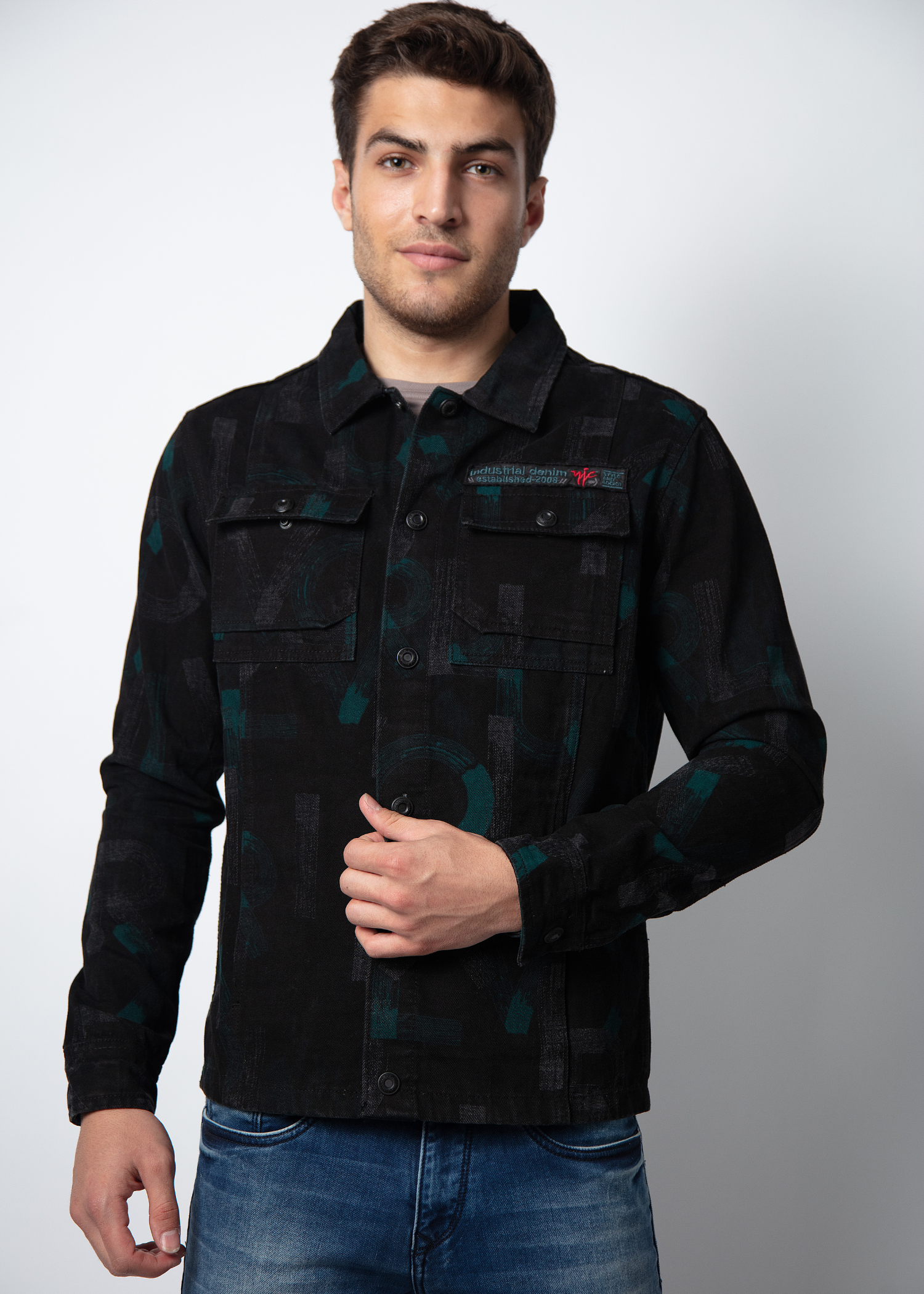 Atomic Denim Jacket For Men Nostrum