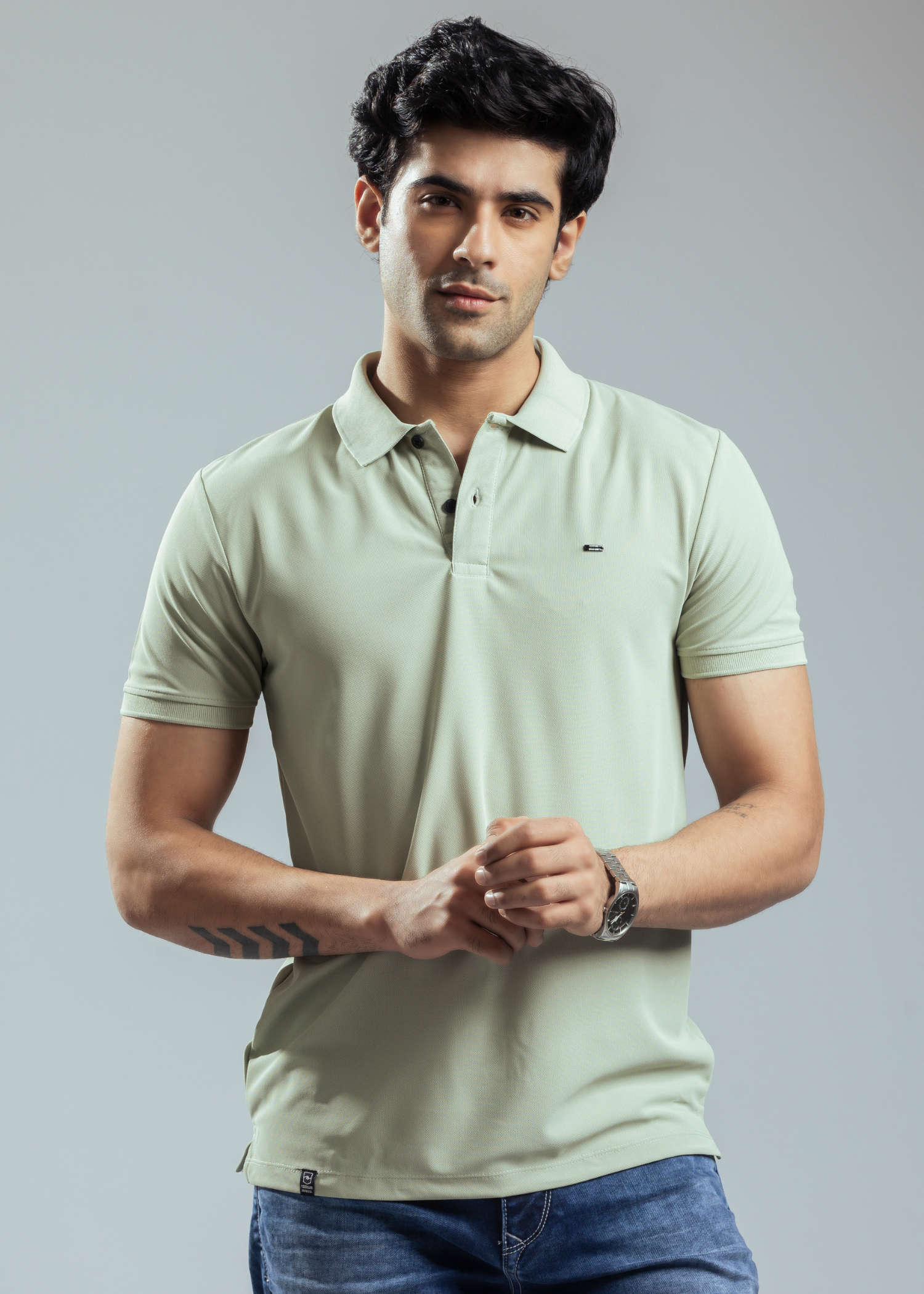 Cherry Half Sleeve Polo T-Shirt | Smart Casual Style