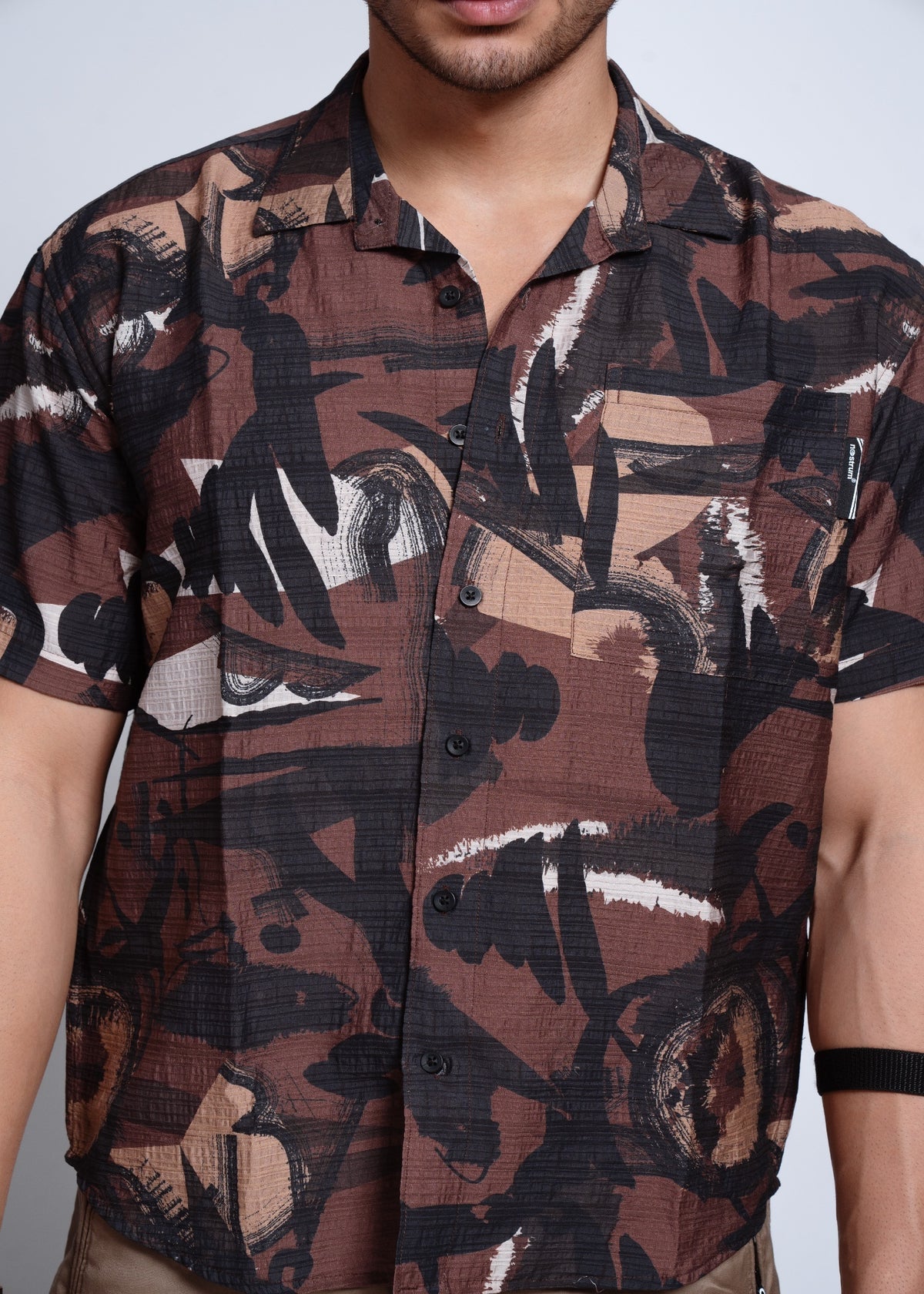 VOSBURG H/S Oversized Half Shirt