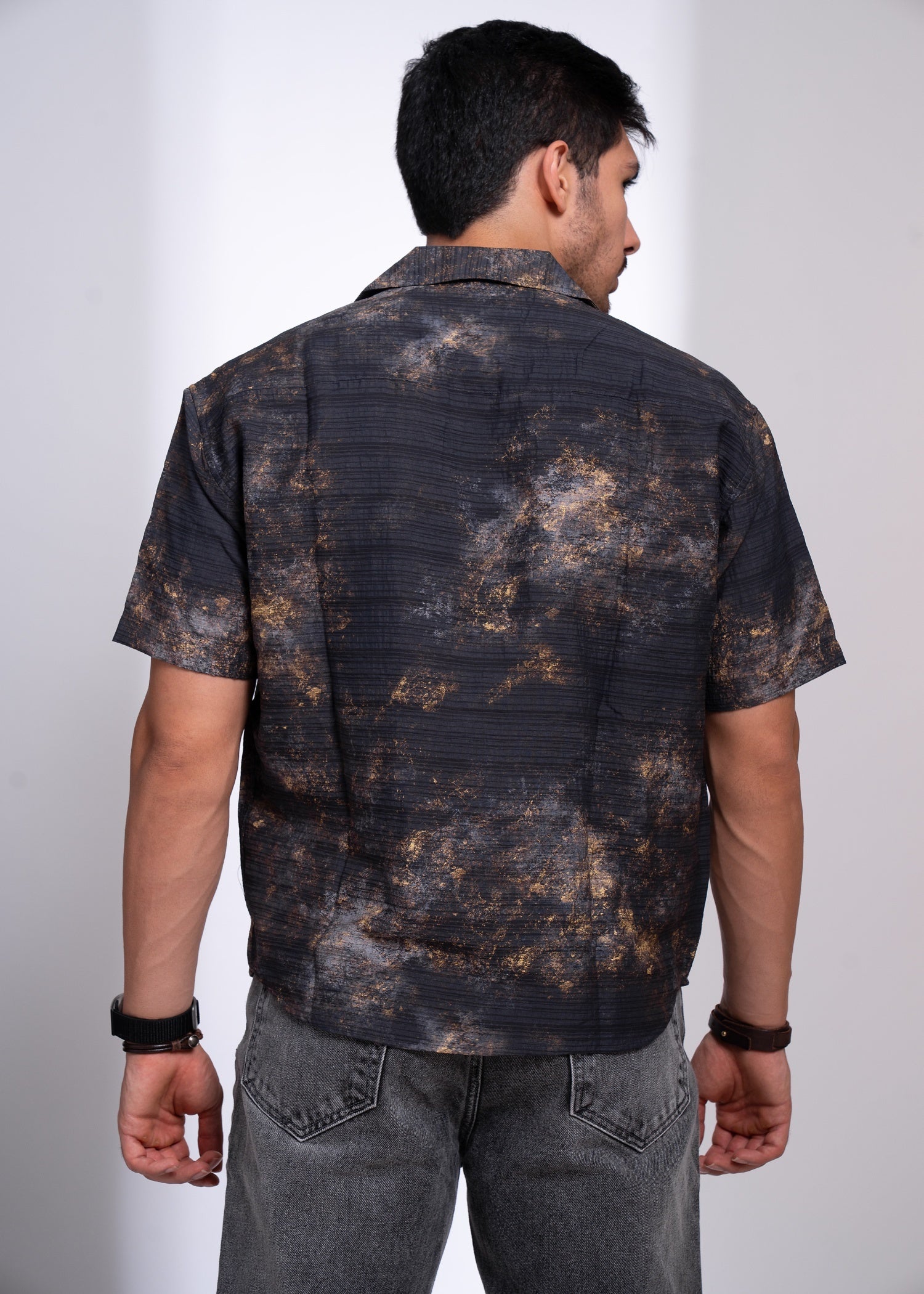 BARKLEY HALF Sleeve Checked Shirt For Men