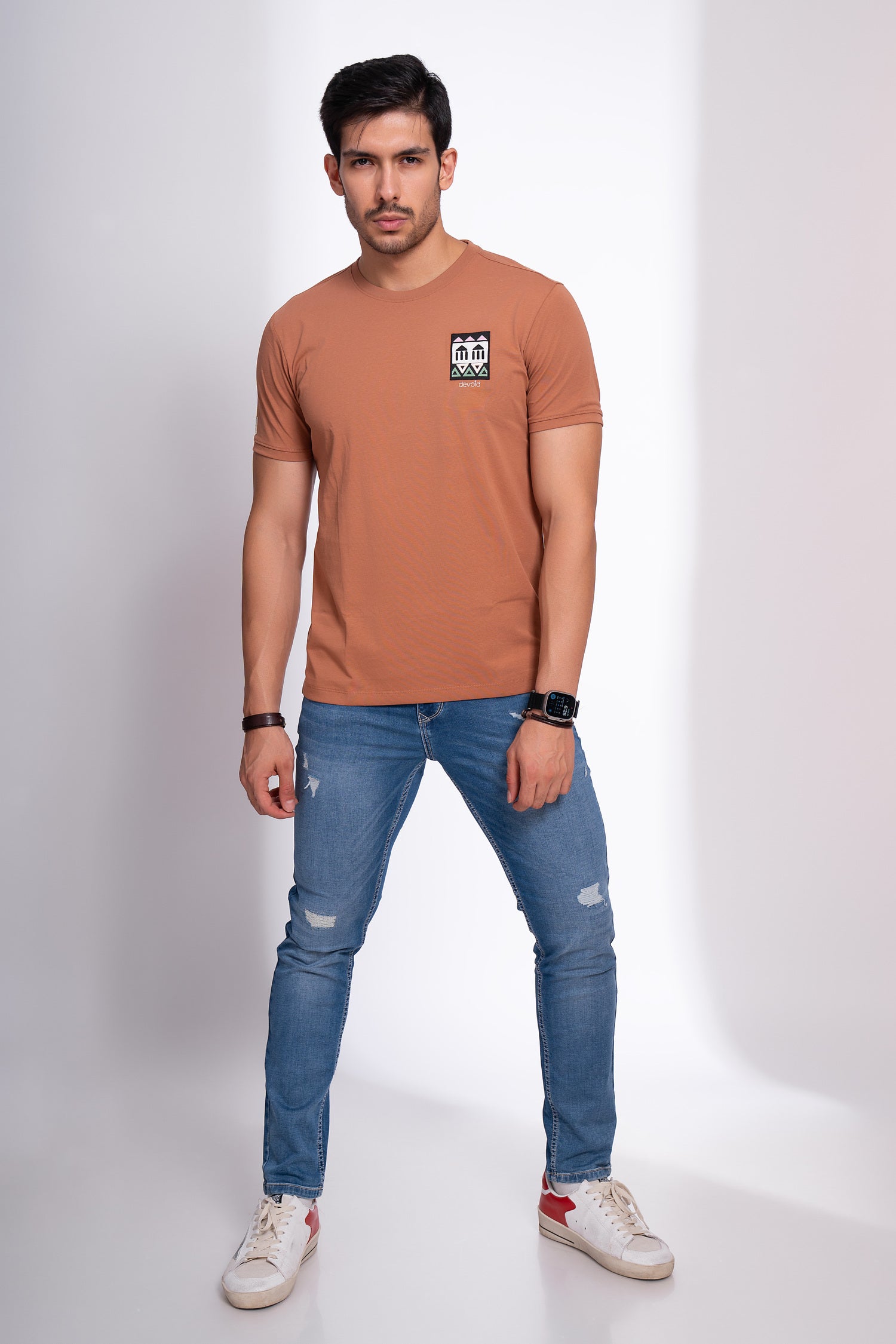 Wabbit Round Neck T-Shirt for Men | Graphic Casual Tee