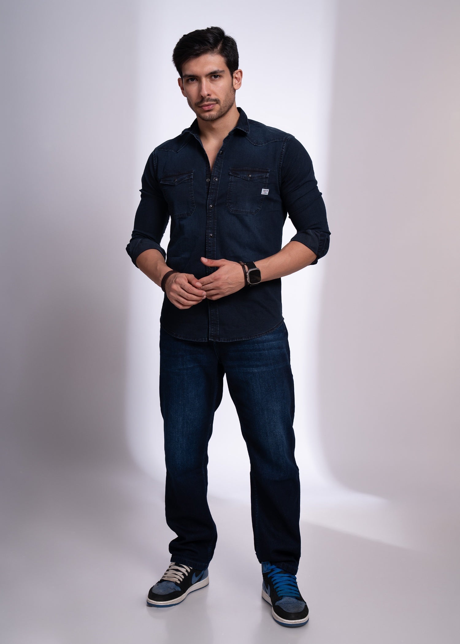 Junket Full Sleeve Shirt for Men | Versatile Smart Casual Style