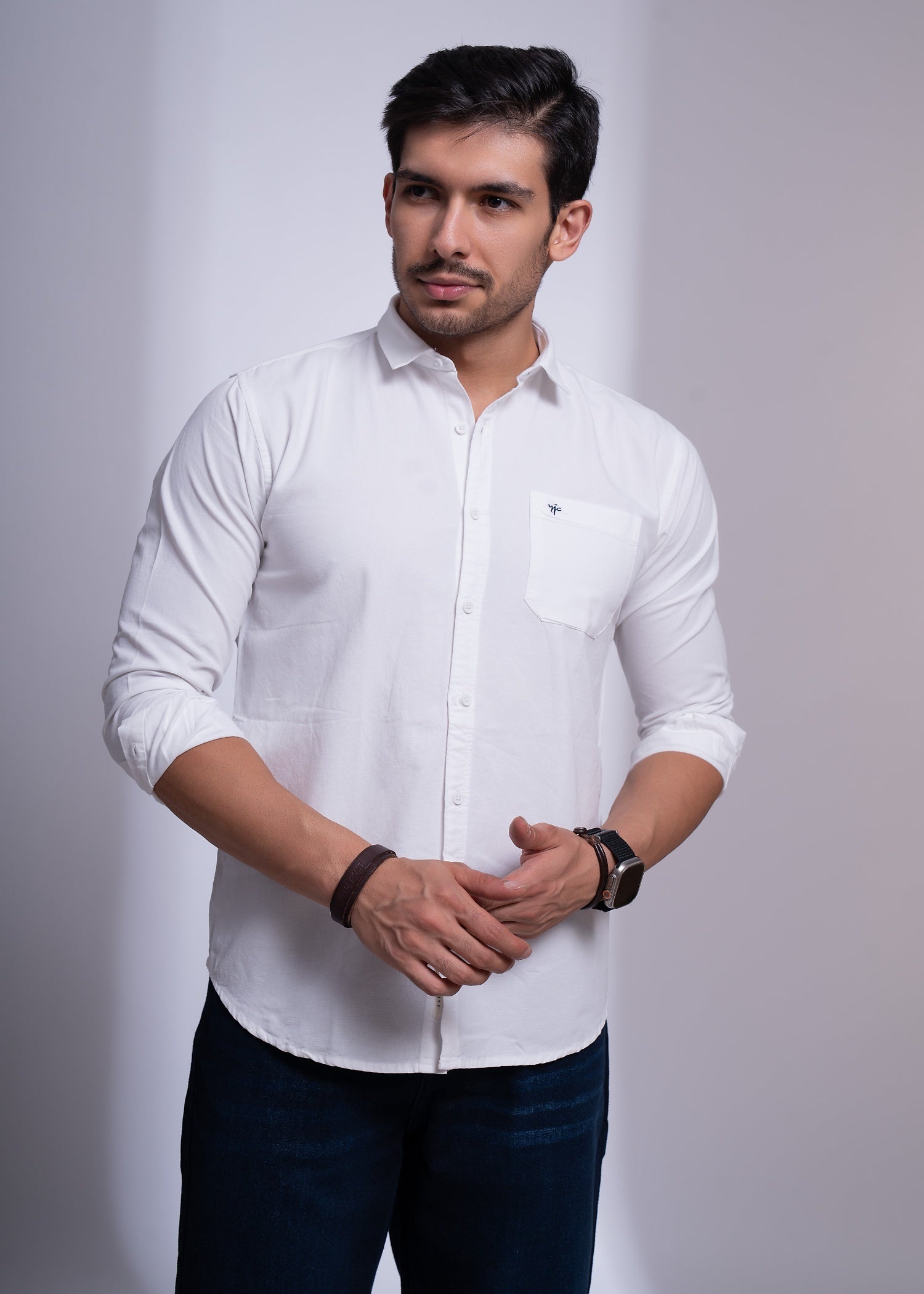 VISIBLE Full Sleeve Shirt for Men | Everyday Smart Style