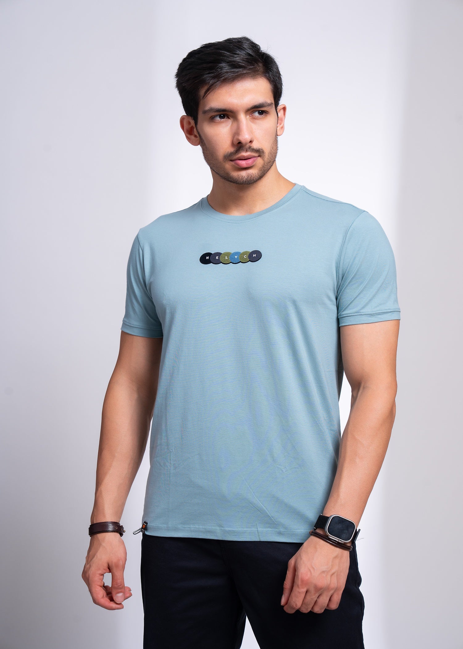 Printed Round Neck T-Shirt | Summer Casual Wear