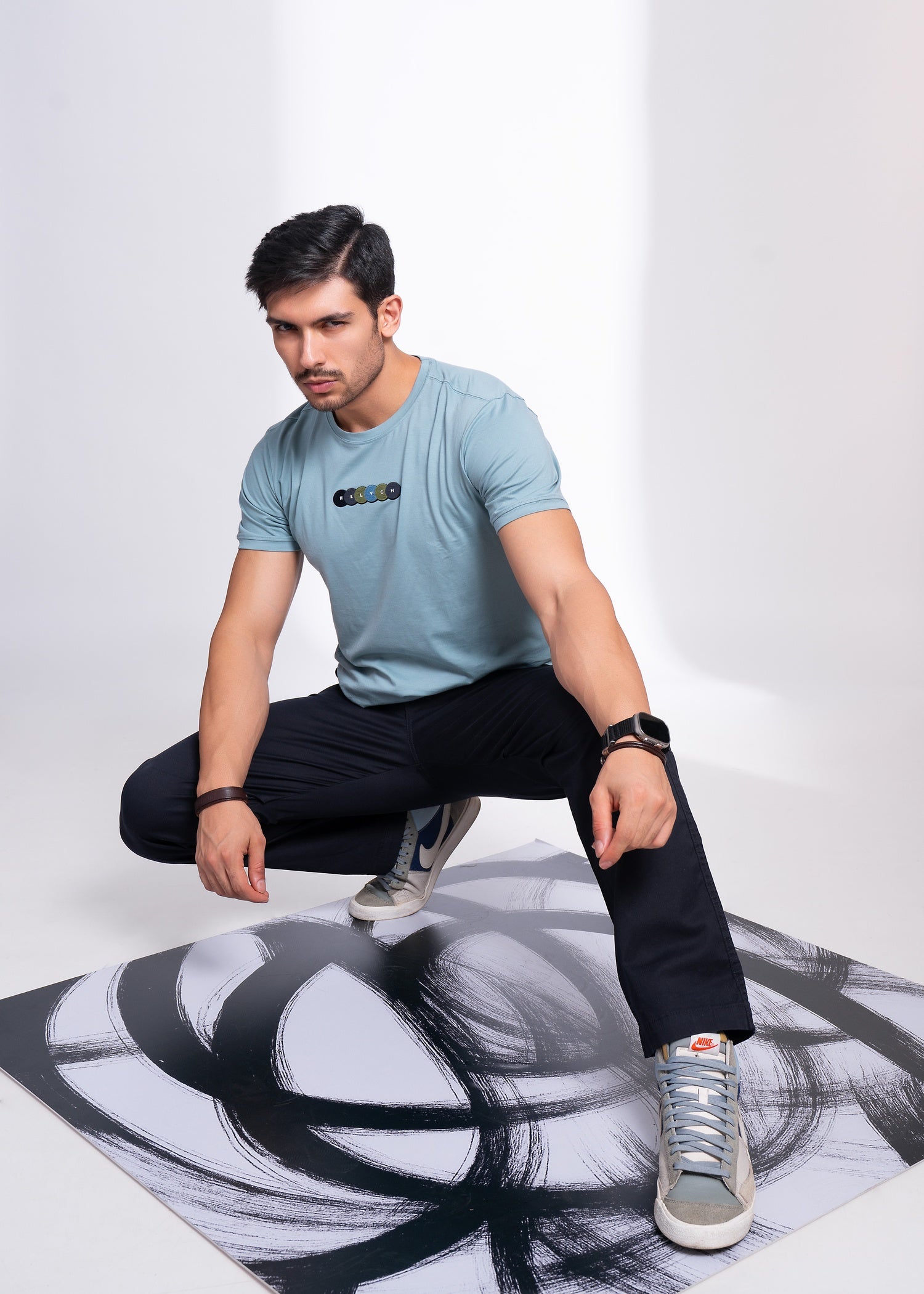 Printed Round Neck T-Shirt | Summer Casual Wear