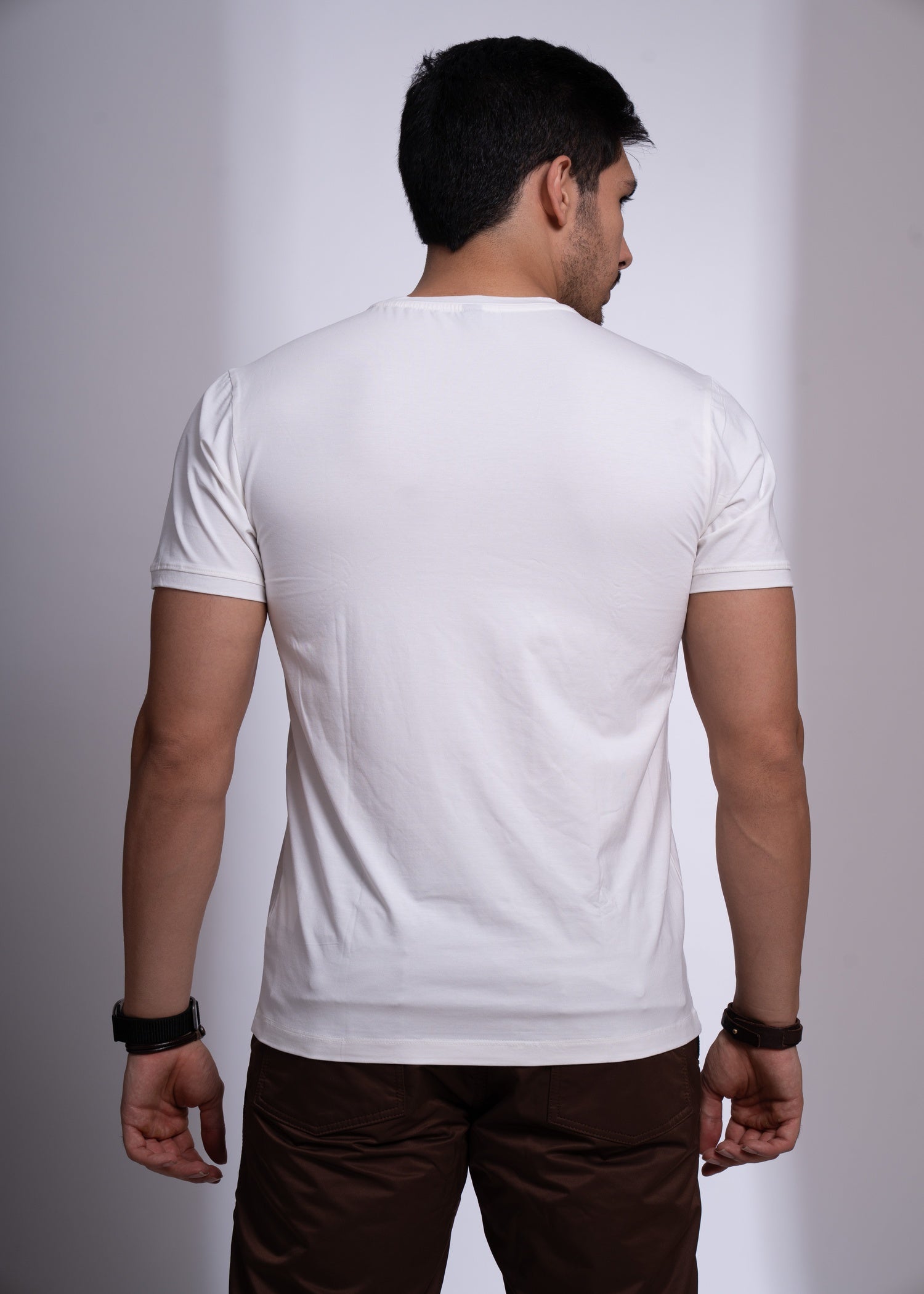 Printed Round Neck T-Shirt | Summer Casual Wear