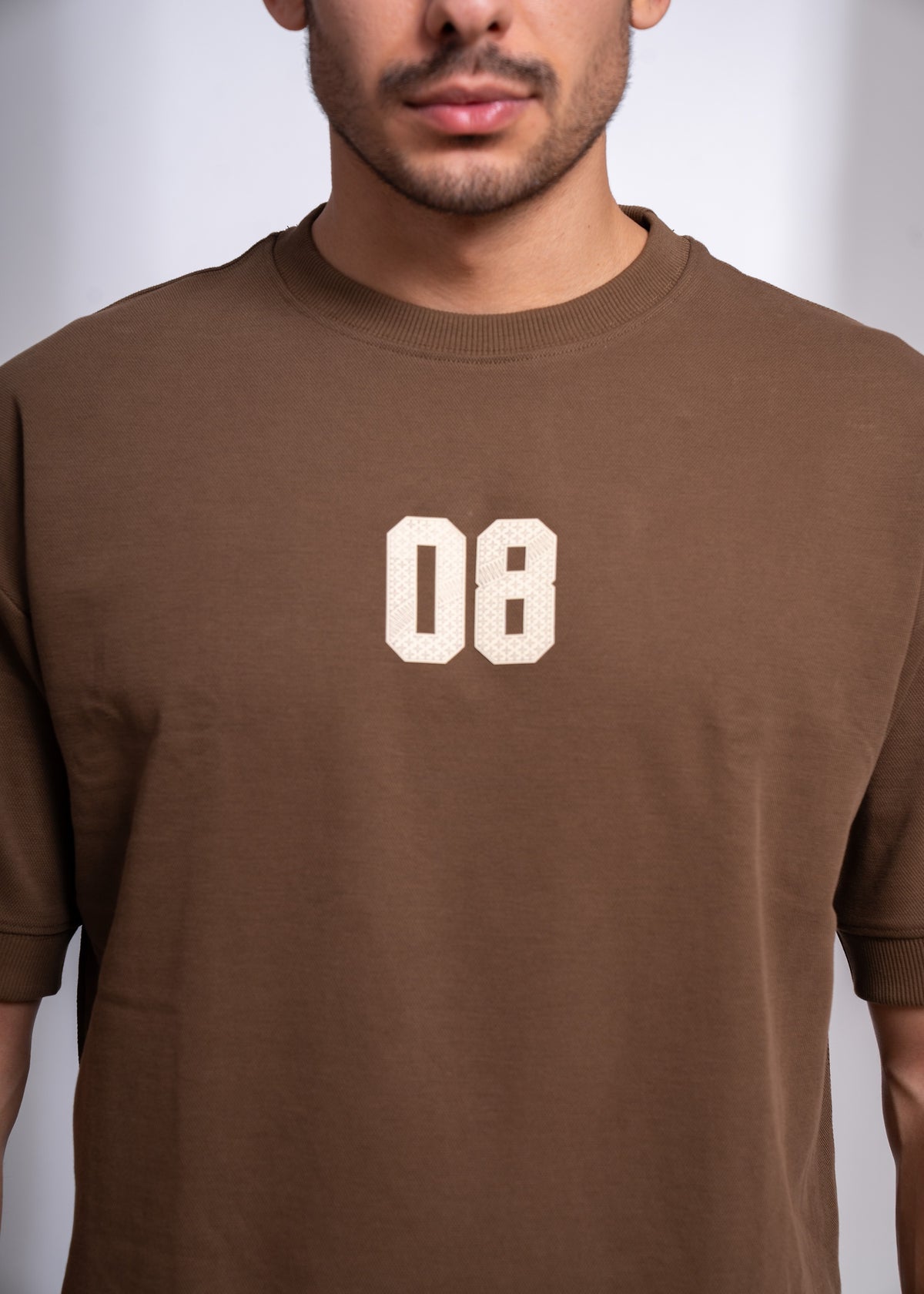 Oversized Number Print T-Shirt for Men | Casual Streetwear Tee