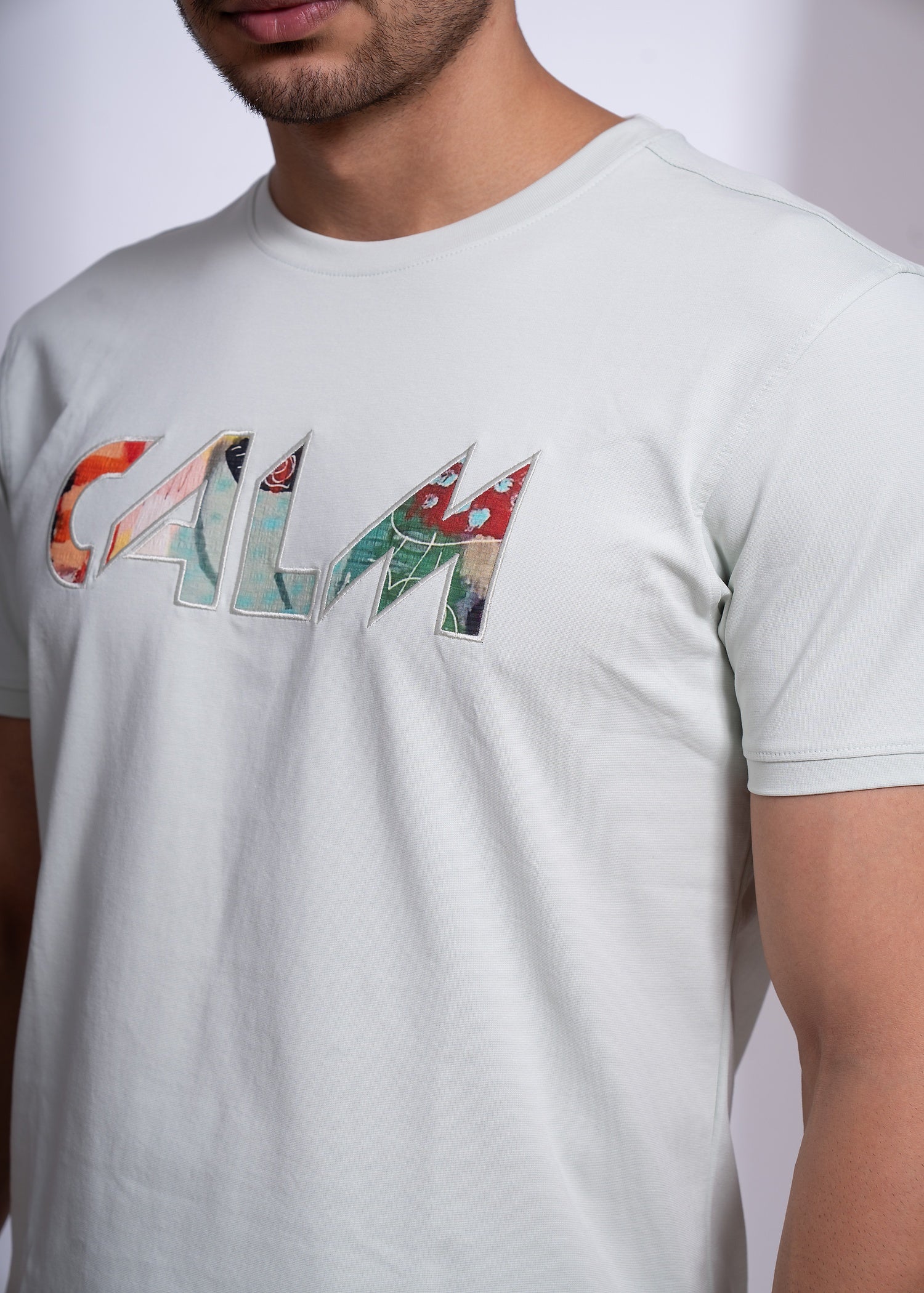 Laconic Round Neck T-Shirt for Men | Minimal Everyday Style