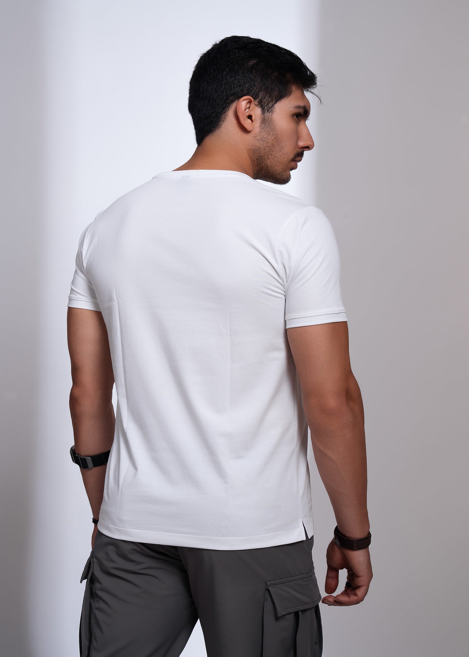 Prowess Round Neck T-Shirt for Men | Casual Comfort & Style