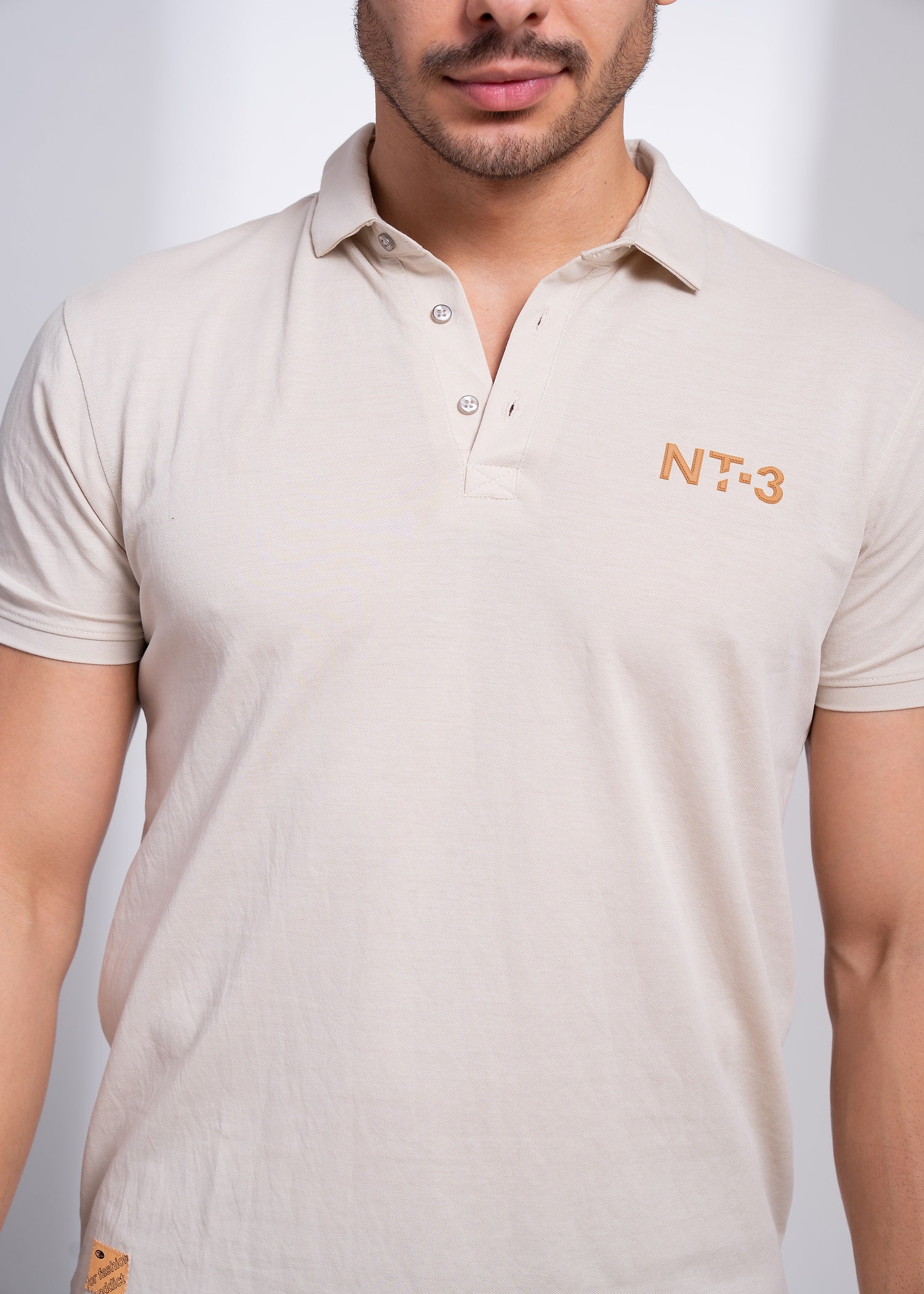 Polo T-Shirt for Men | Casual Collared Tee with Chest Embroidery