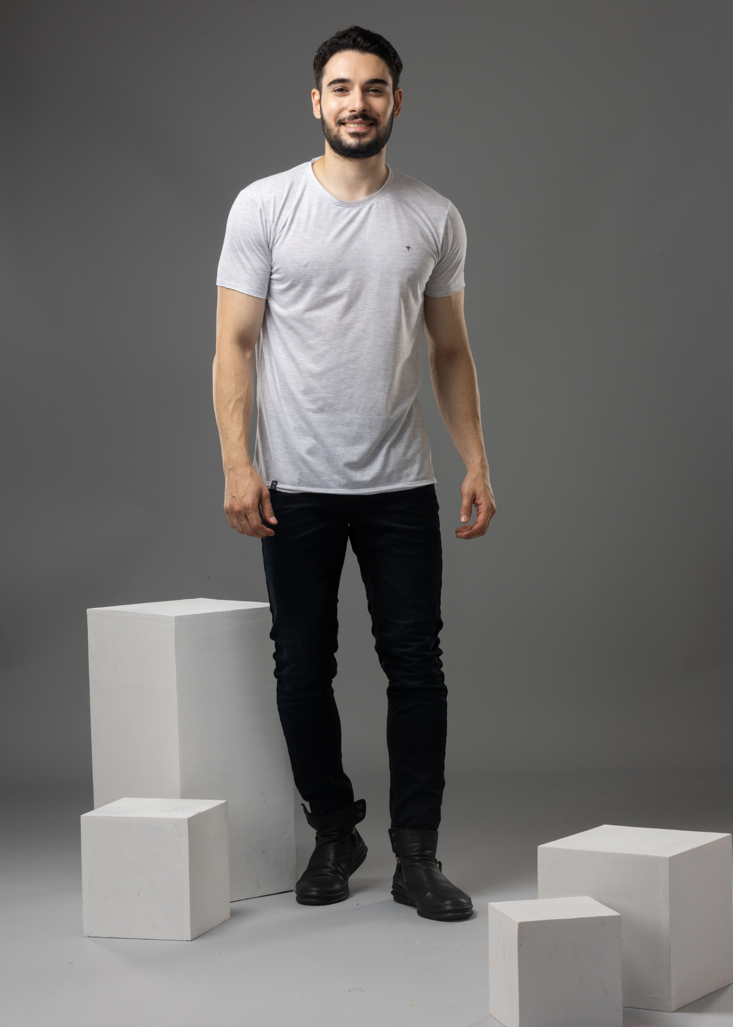 #Color_White Melange