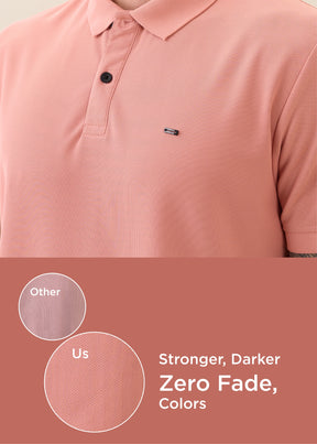 Cherry Half Sleeve Polo T-Shirt | Smart Casual Style