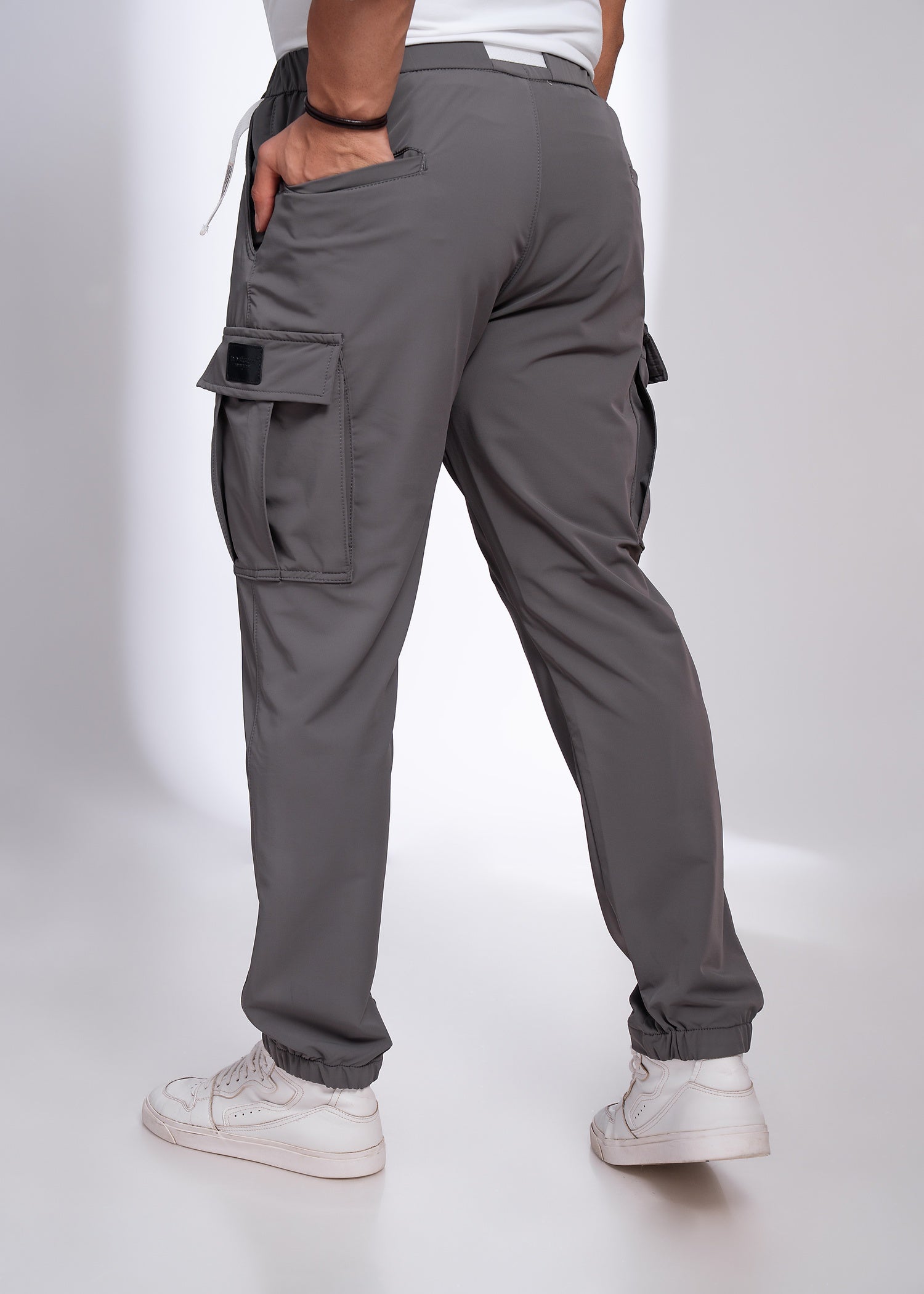 Men’s Travel Cargo Pants | Lightweight Utility Fit with Belt Detailing