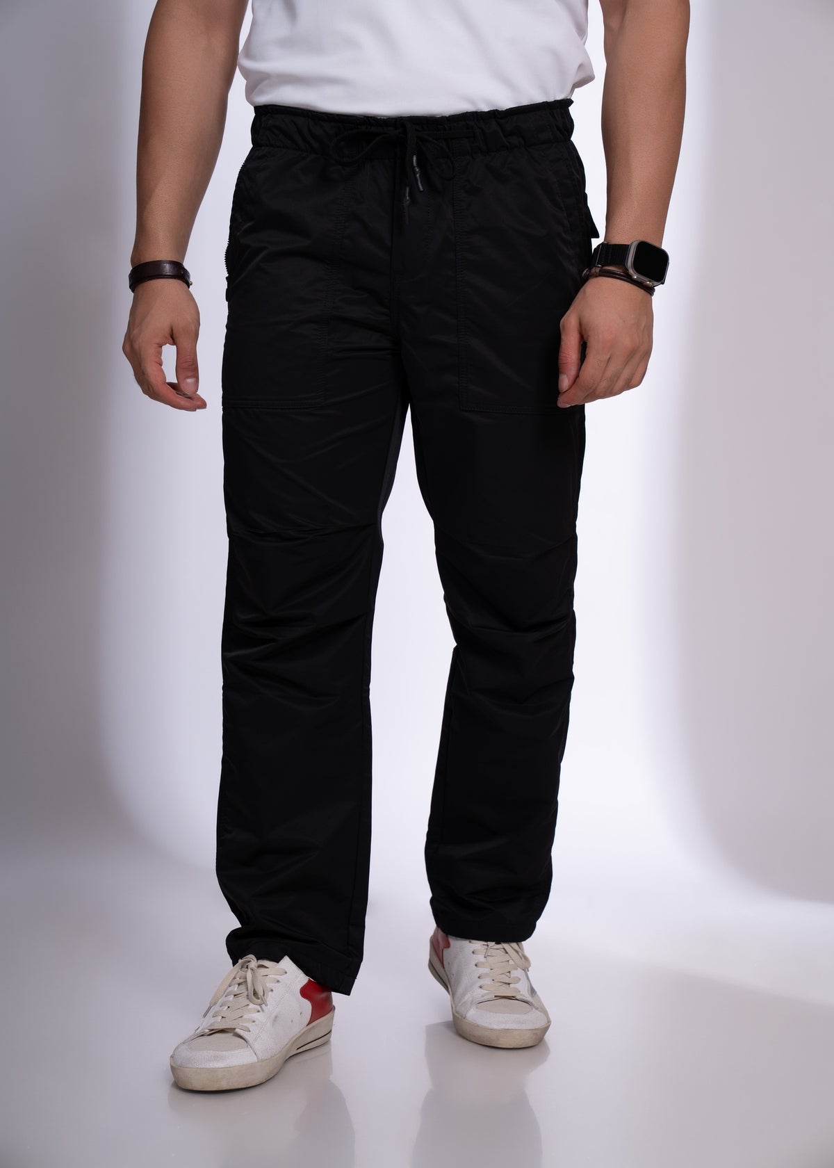 Men’s Parachute Pants | Relaxed Utility Cargo Trousers