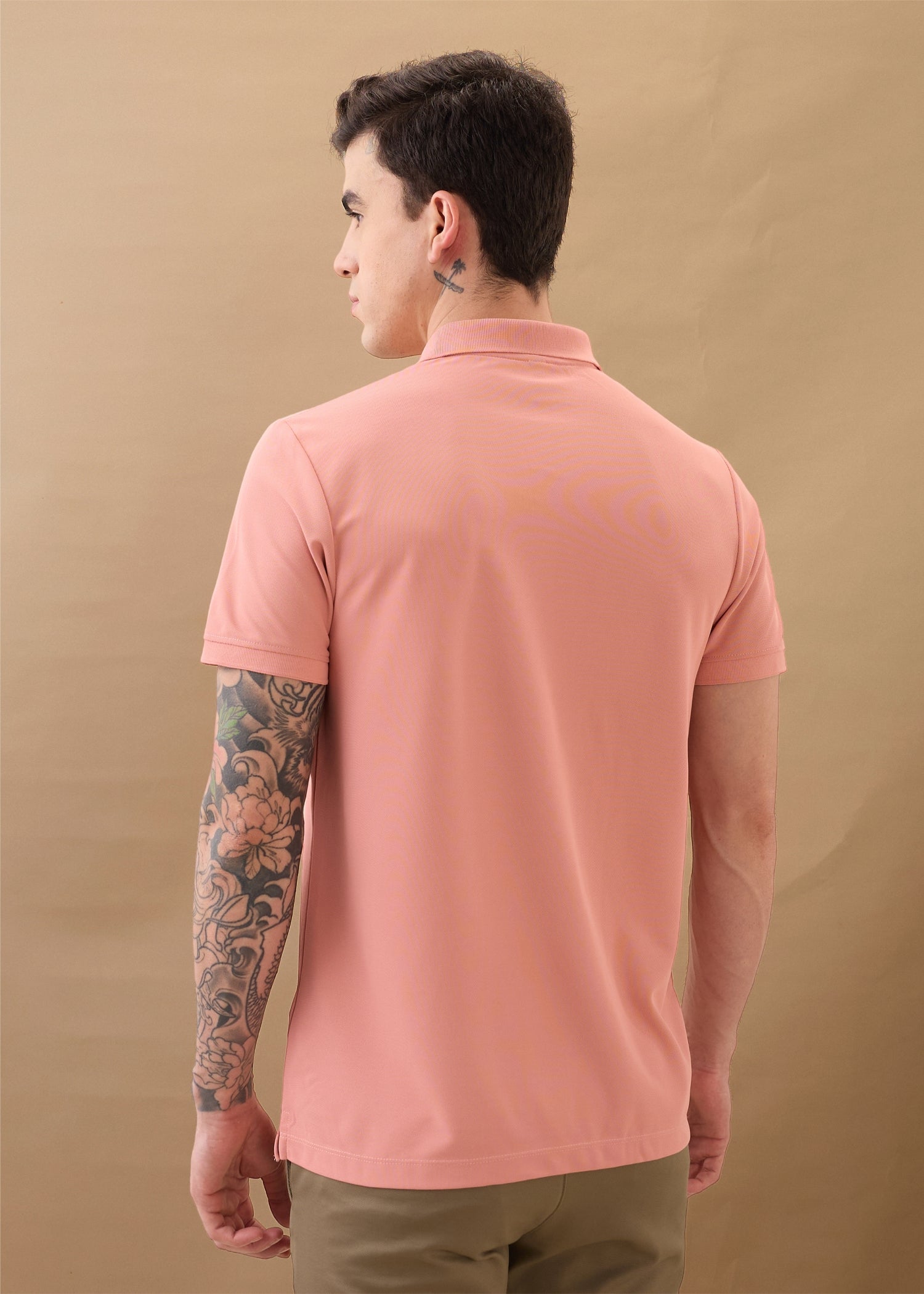 Cherry Half Sleeve Polo T-Shirt | Smart Casual Style