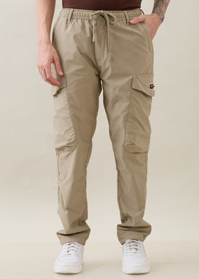 Deswark Polycotton Drawstring Cargo: Khaki