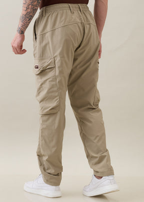 Deswark Polycotton Drawstring Cargo: Khaki