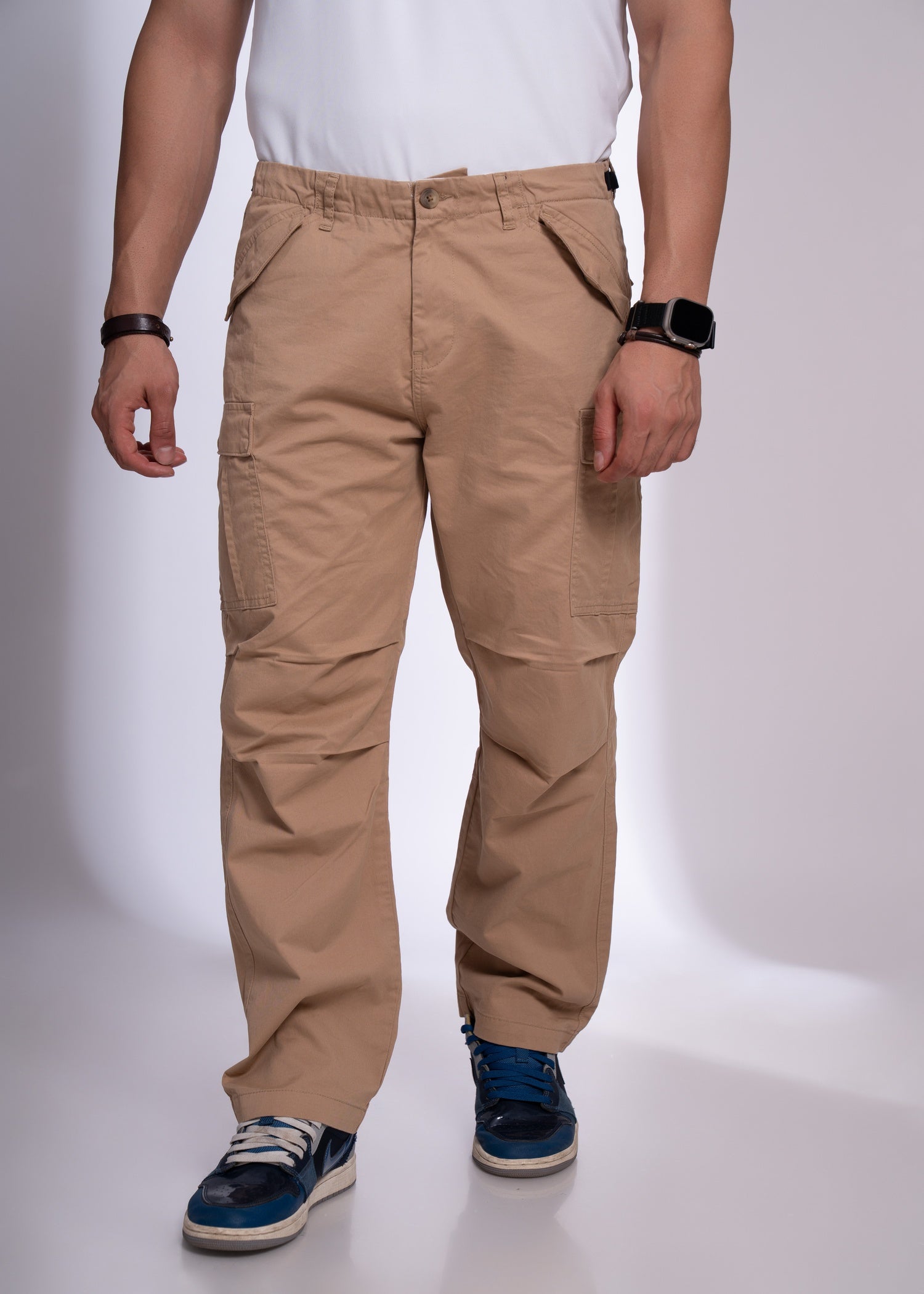 Travel Cargo Pants for Men | Relaxed Fit Utility Trousers