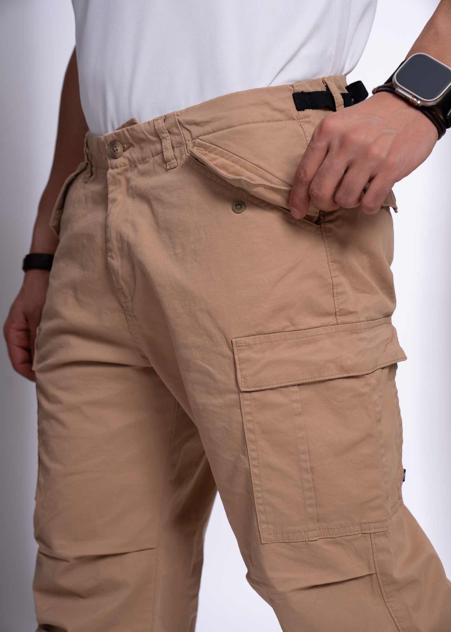 Travel Cargo Pants for Men | Relaxed Fit Utility Trousers