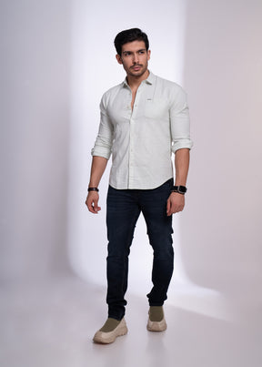 Men’s Regular Fit Dark Blue Jeans | Stretch Denim with Modern Fade