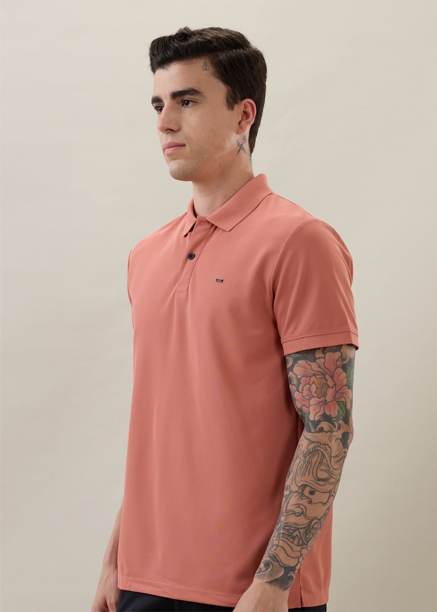 Cherry Half Sleeve Polo T-Shirt | Smart Casual Style