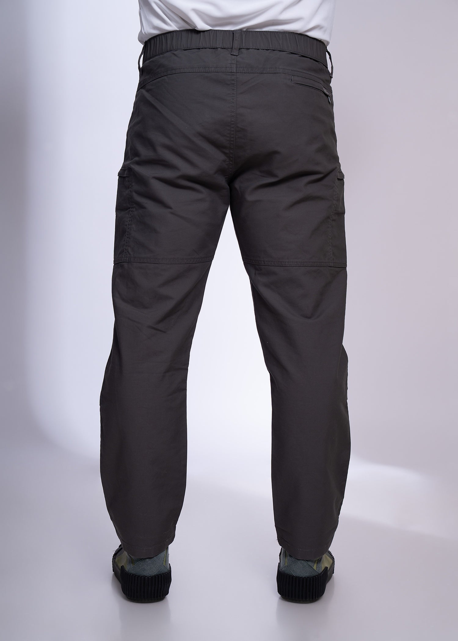 Redrigo Utility Pocket Cargo Pants: Dark Grey