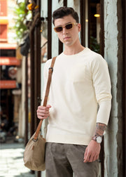 Adelaide Knit Jersey T-shirt: Cream