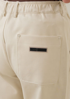 Draycott Relaxed Fit Trouser: Cream