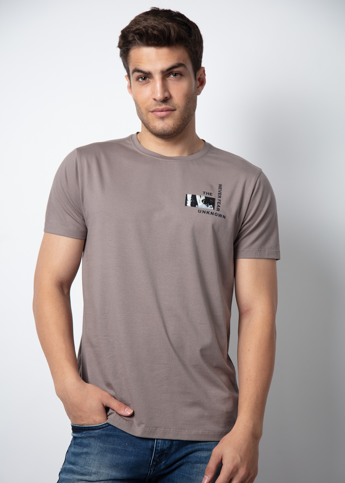 Secret Graphic Printed T-shirt For Men Nostrum
